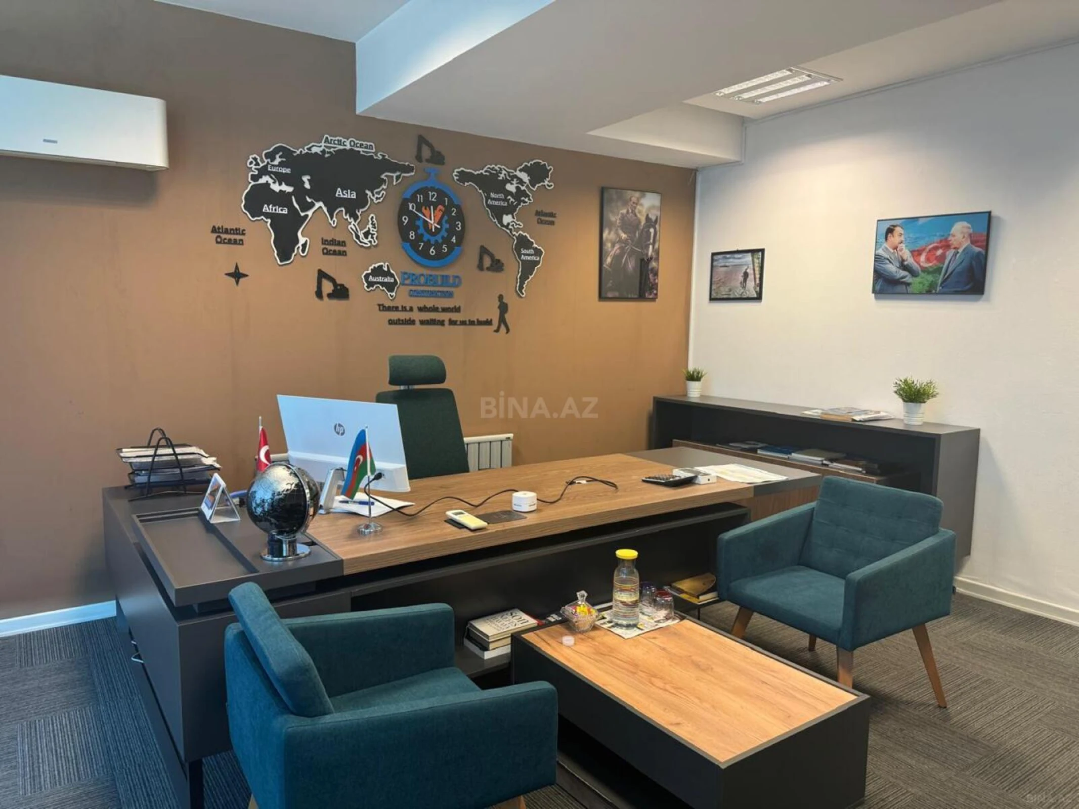 Kirayə verilir 3 otaqlı ofis 93 m²