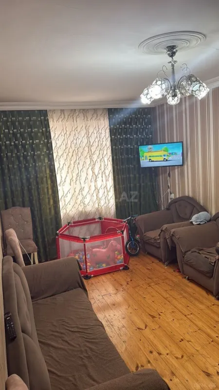 Satılır 2 otaqlı mənzil 55 m²