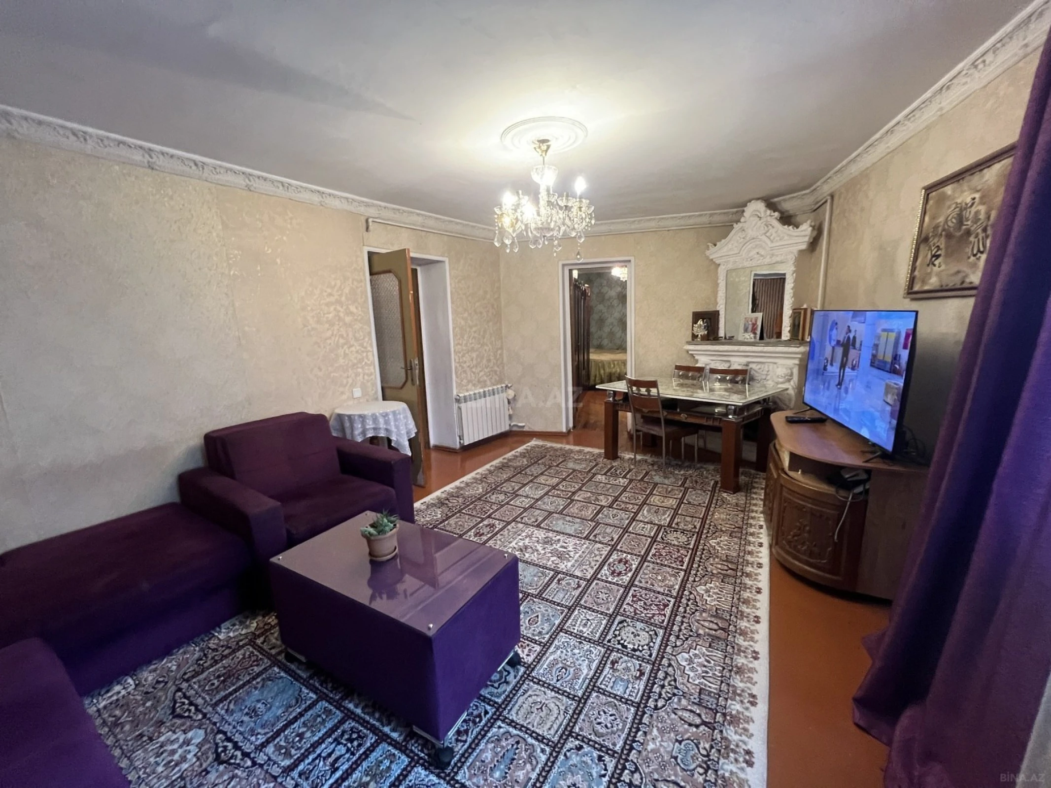 Satılır 4 otaqlı mənzil 110 m²