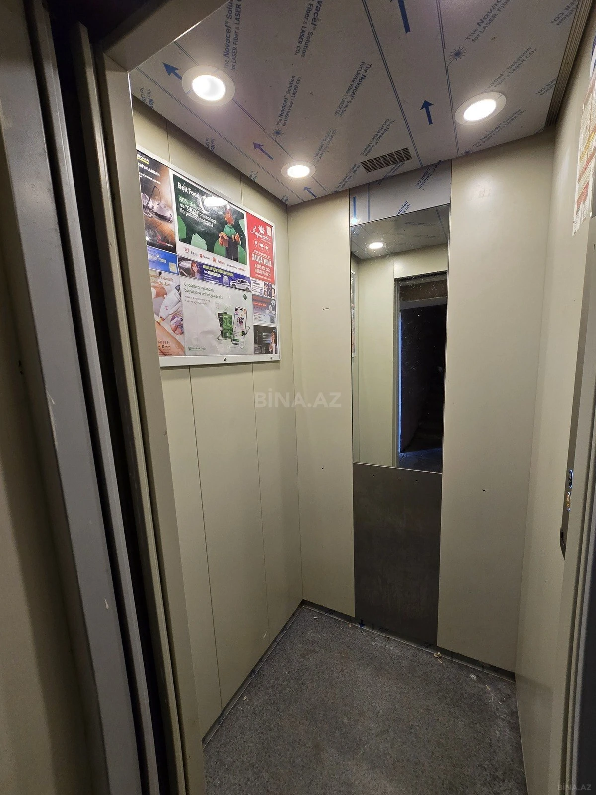 Satılır 2 otaqlı mənzil 55 m²