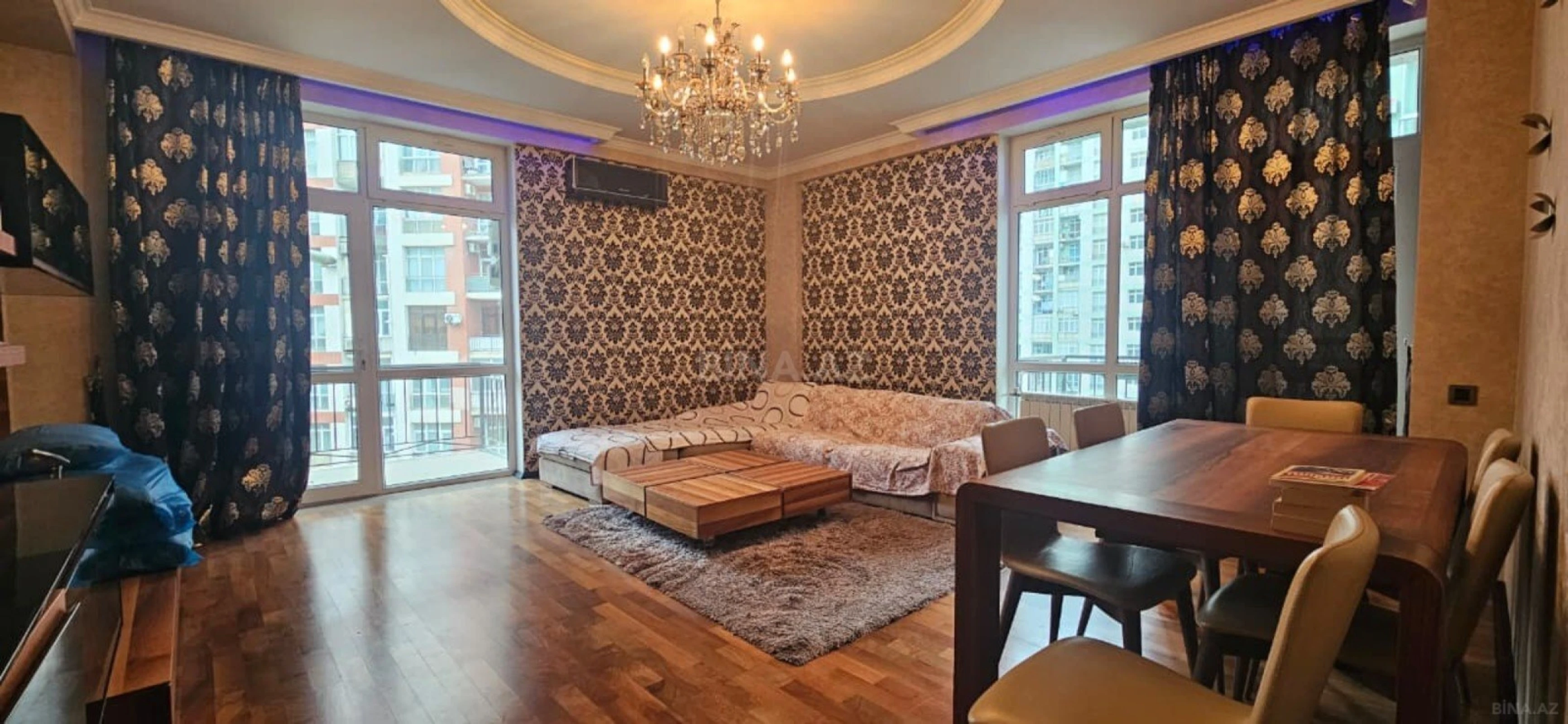 Satılır 3 otaqlı mənzil 128 m²