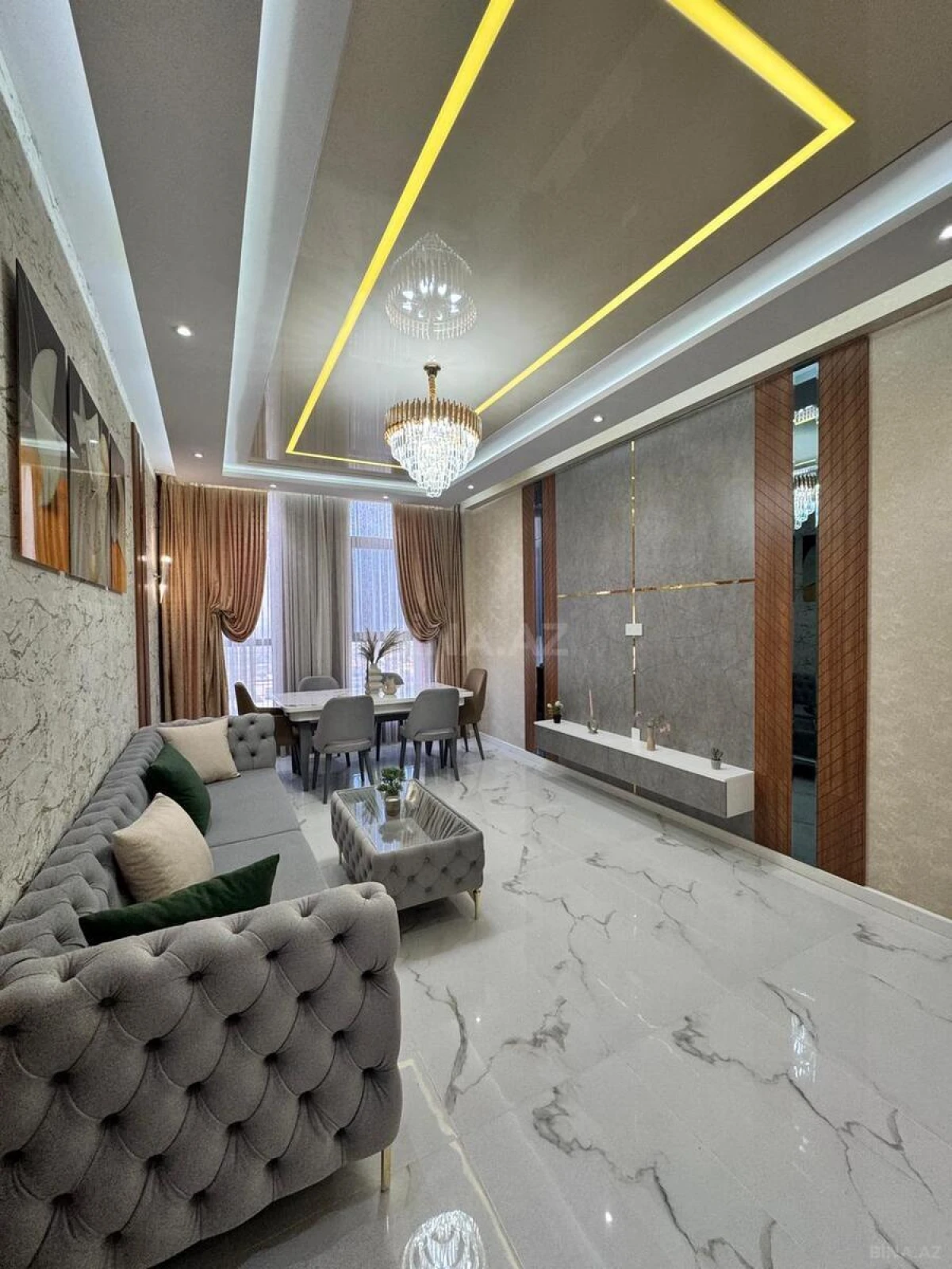Satılır 4 otaqlı mənzil 170 m²