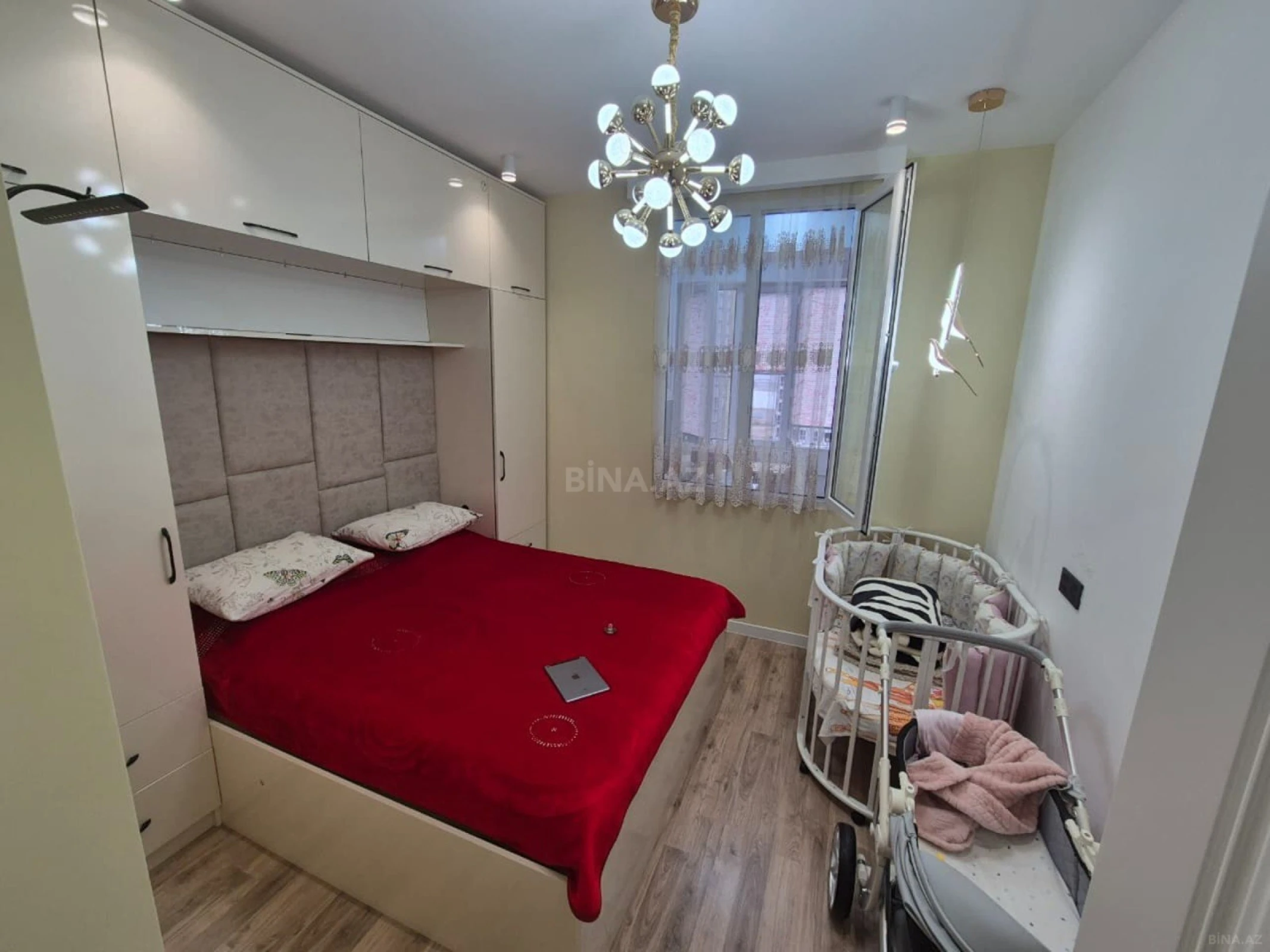 Satılır 2 otaqlı mənzil 58 m²