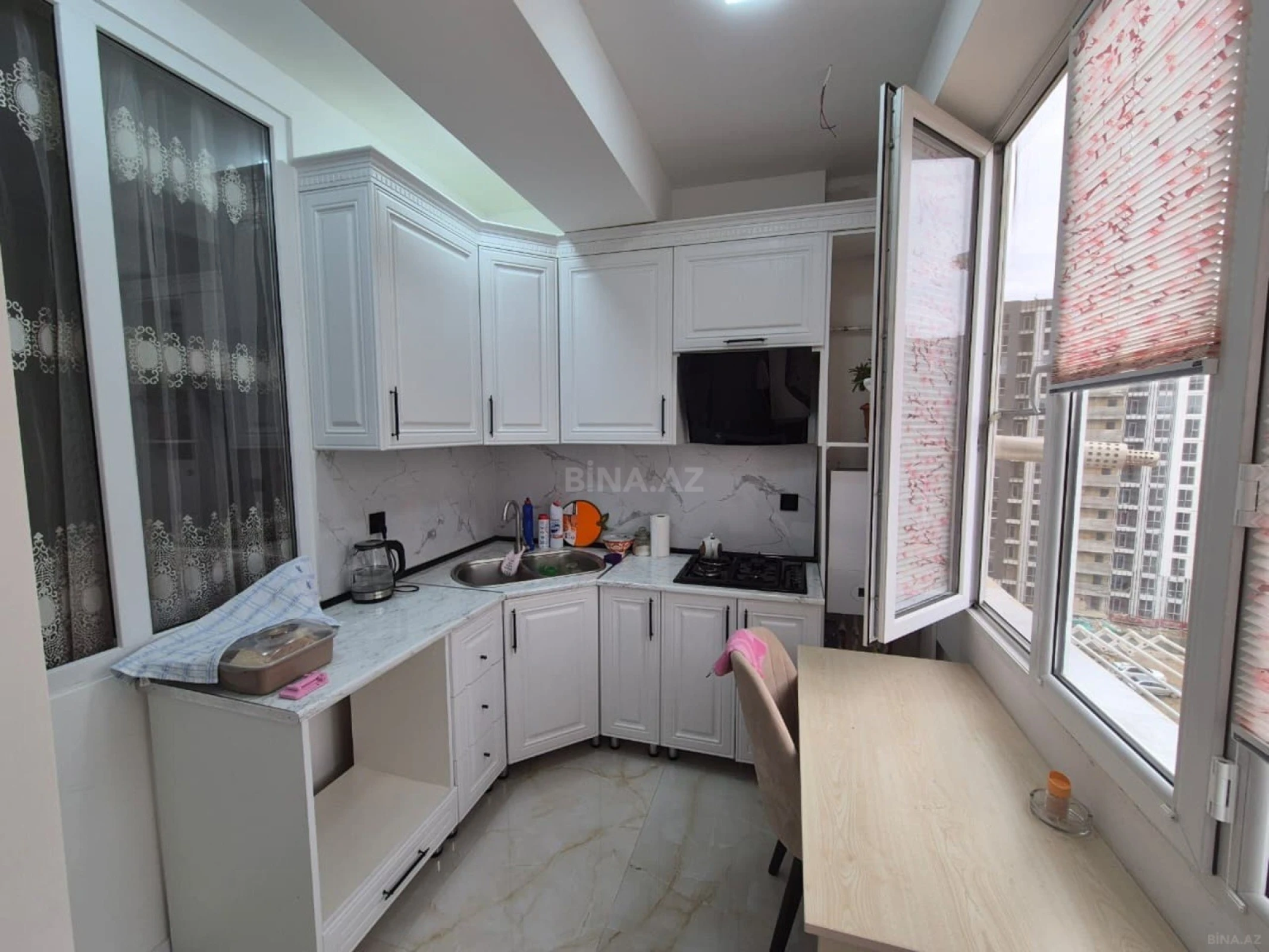 Satılır 2 otaqlı mənzil 58 m²