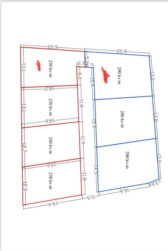 Satılır torpaq sahəsi 4 m²