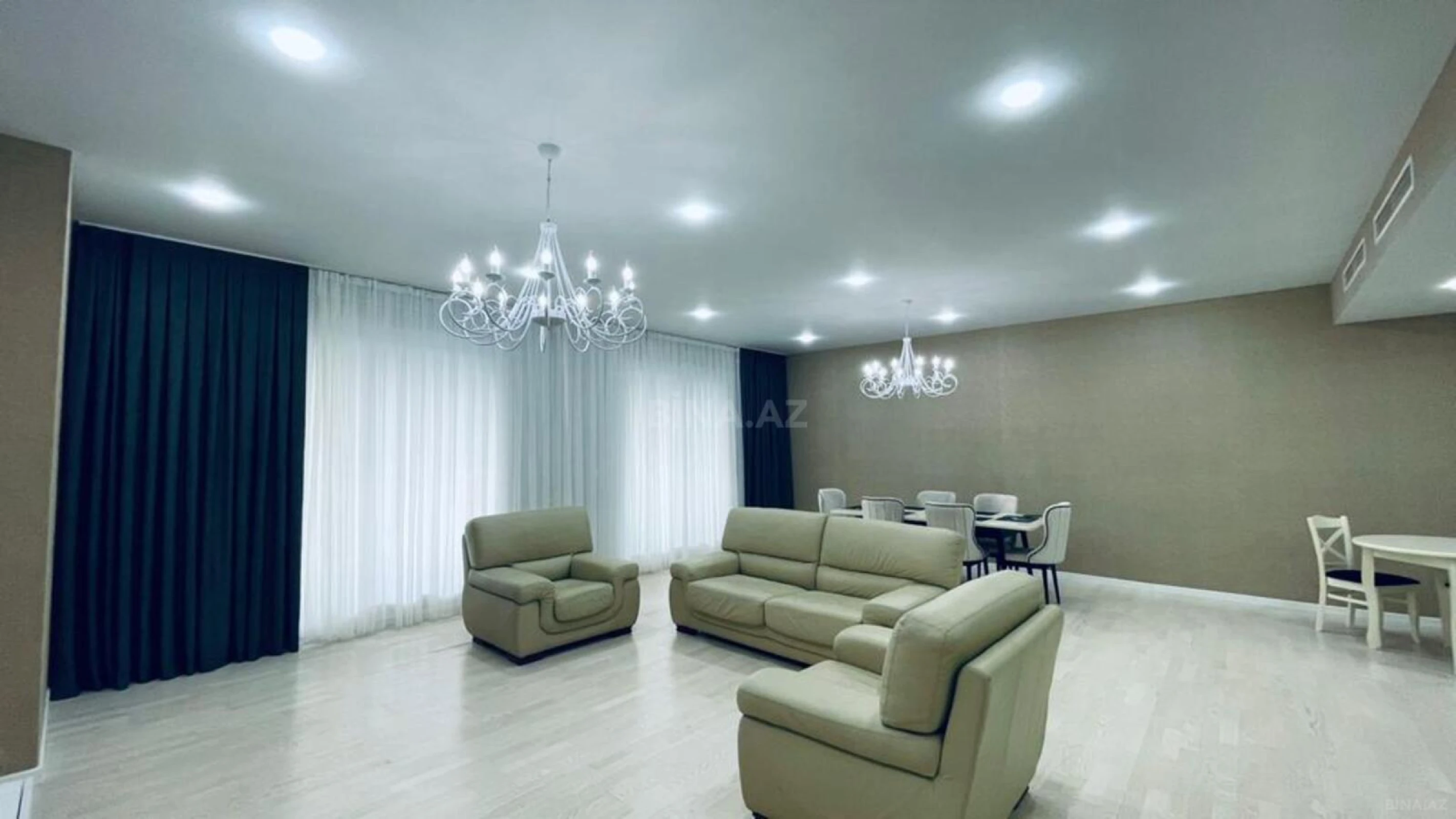 Kirayə verilir 3 otaqlı mənzil 180 m²