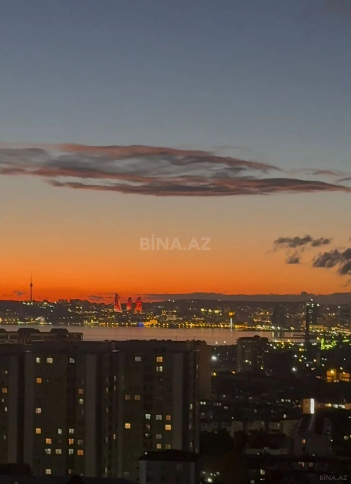 Satılır 2 otaqlı mənzil 56 m²