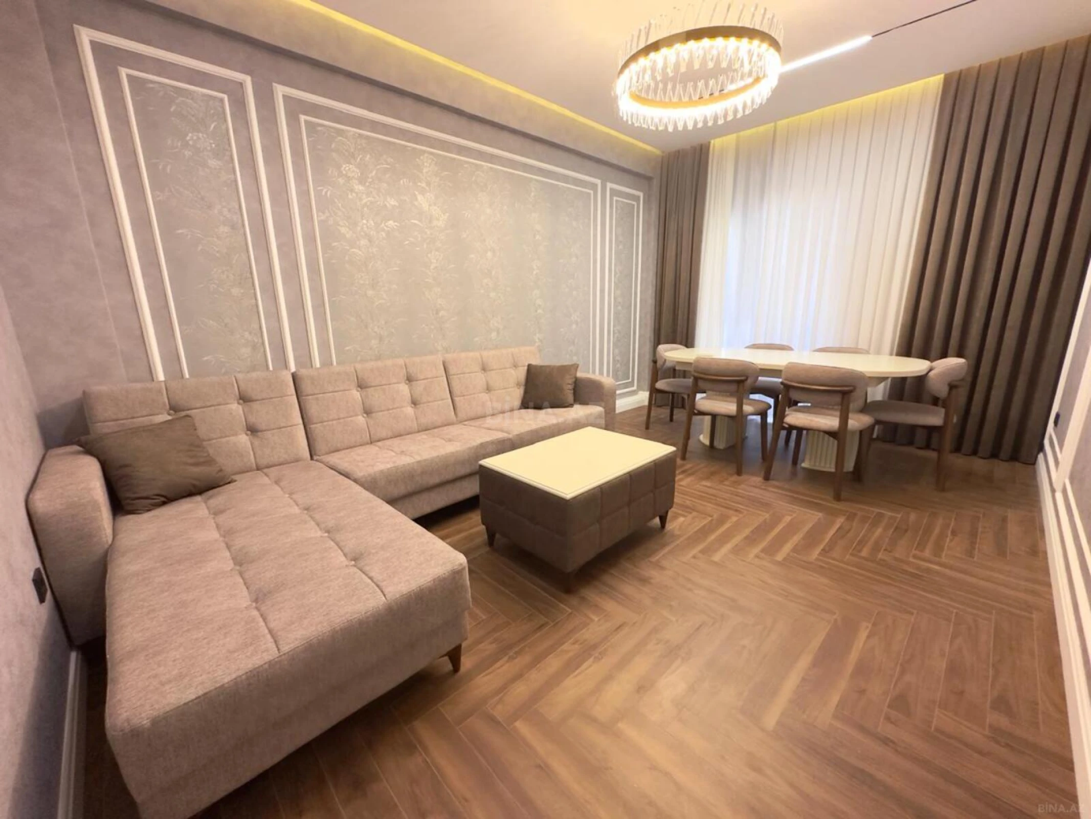 Kirayə verilir 3 otaqlı mənzil 125 m²