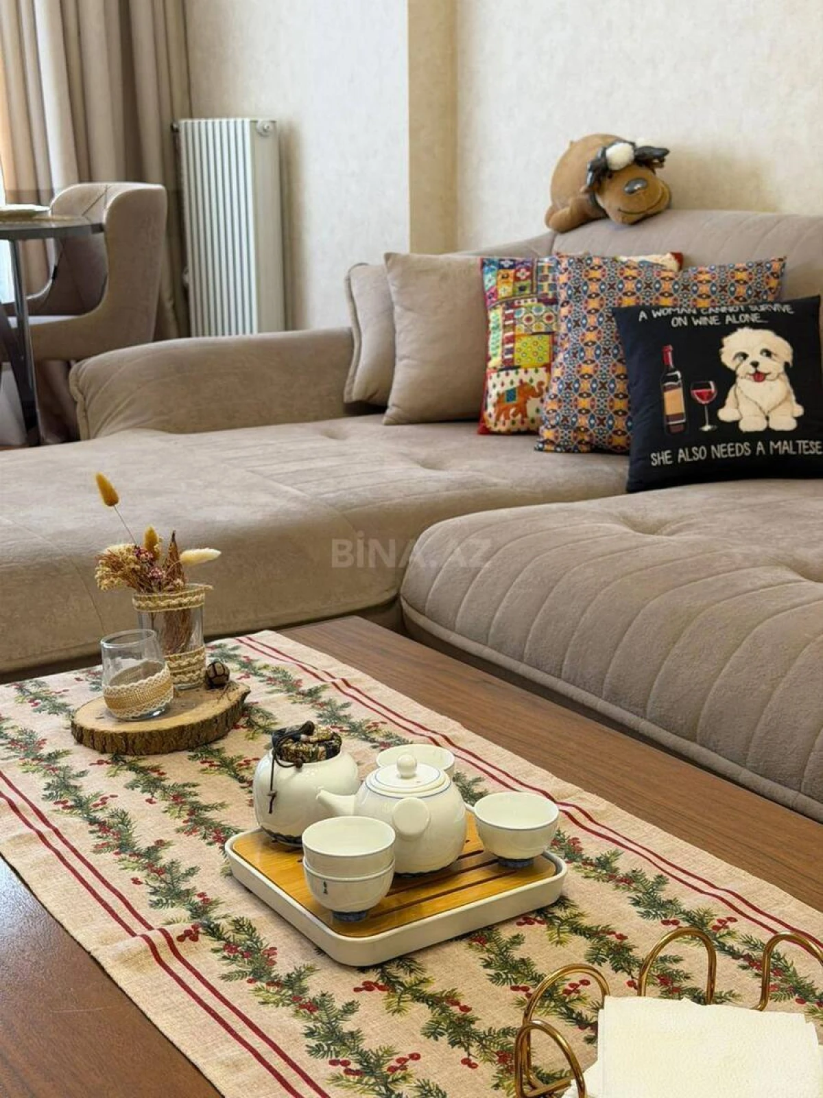 Kirayə verilir 3 otaqlı mənzil 127 m²