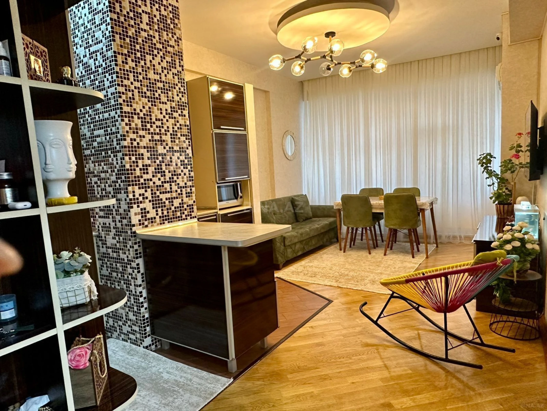 Satılır 2 otaqlı mənzil 55 m²