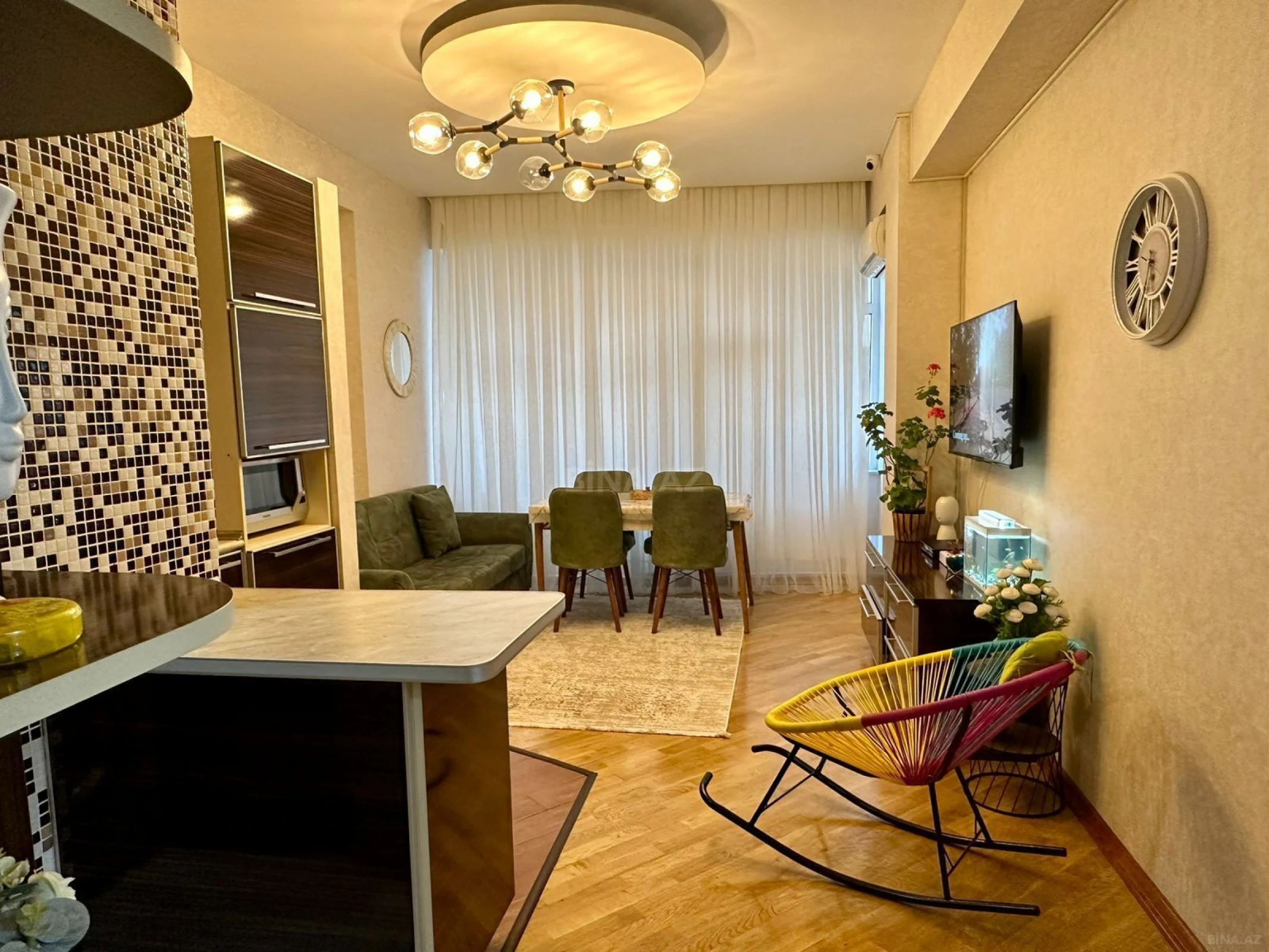 Satılır 2 otaqlı mənzil 55 m²