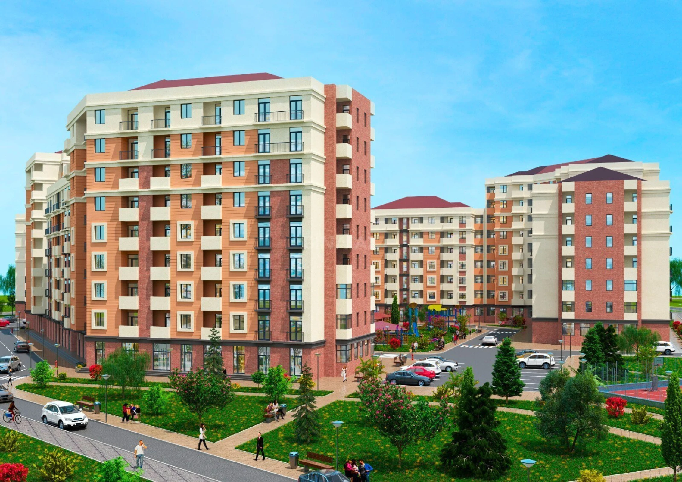 Satılır 2 otaqlı mənzil 81.3 m²