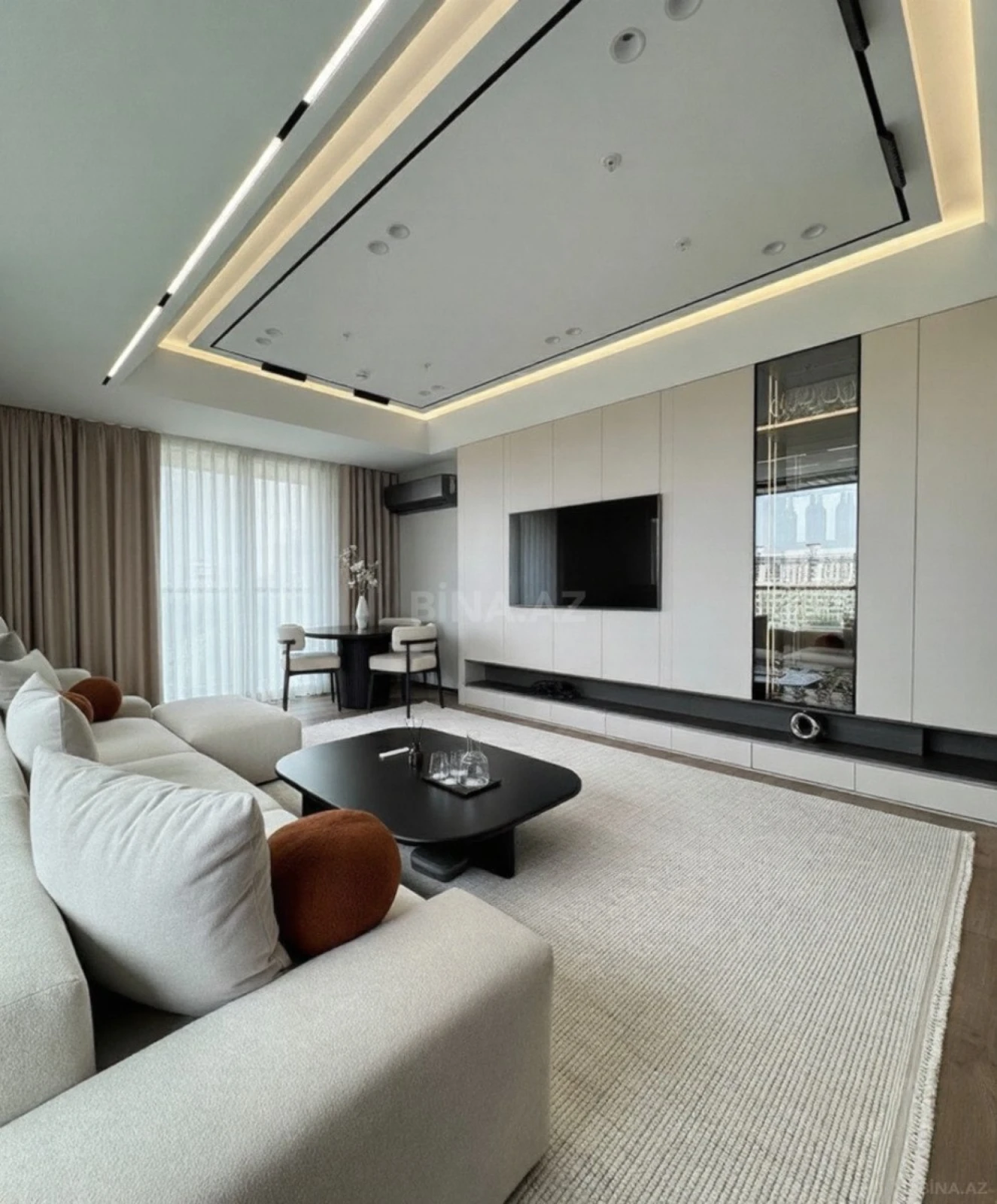 Kirayə verilir 3 otaqlı mənzil 120 m²