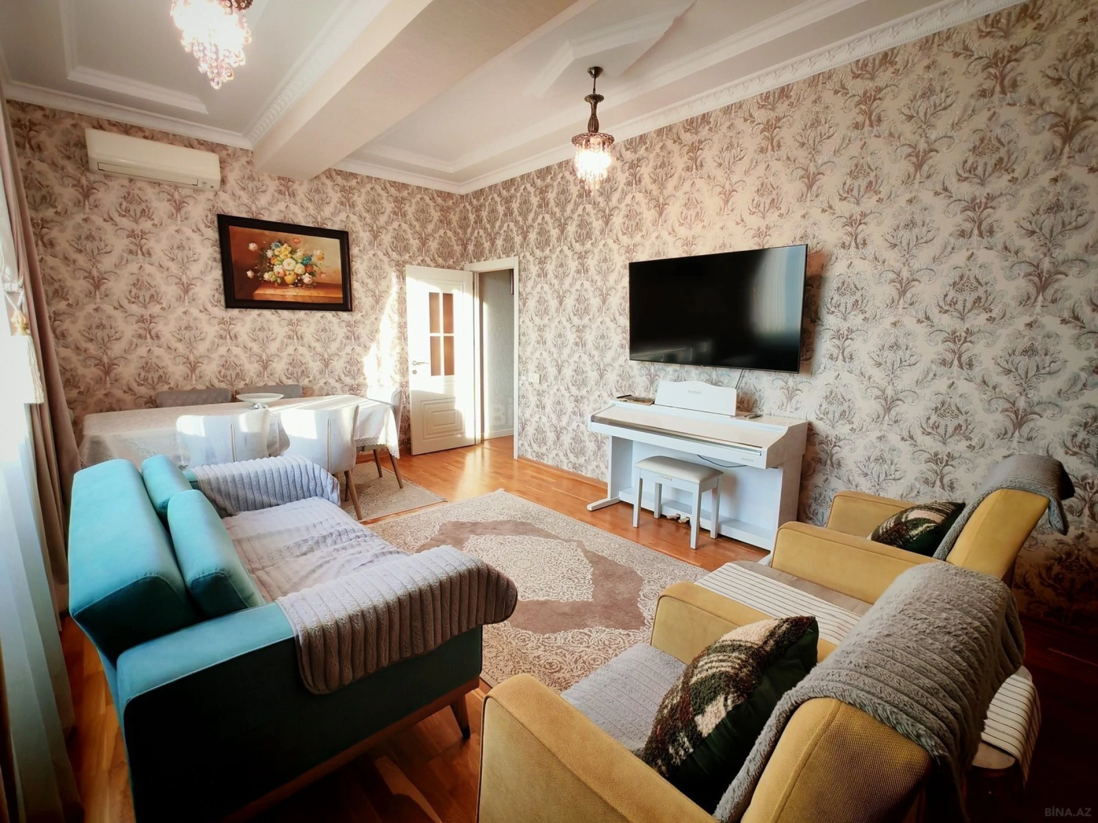 Satılır 3 otaqlı mənzil 87 m²