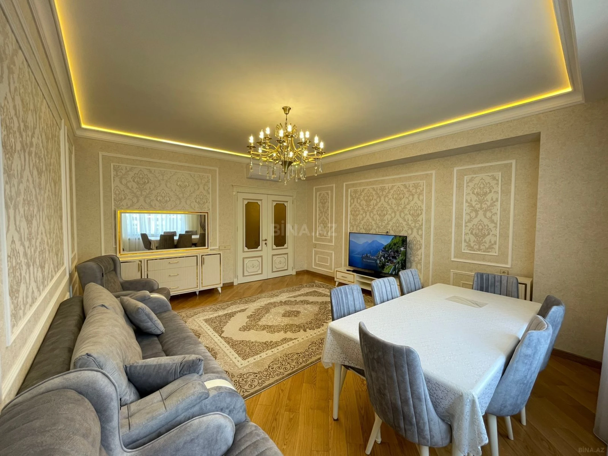 Kirayə verilir 3 otaqlı mənzil 135 m²