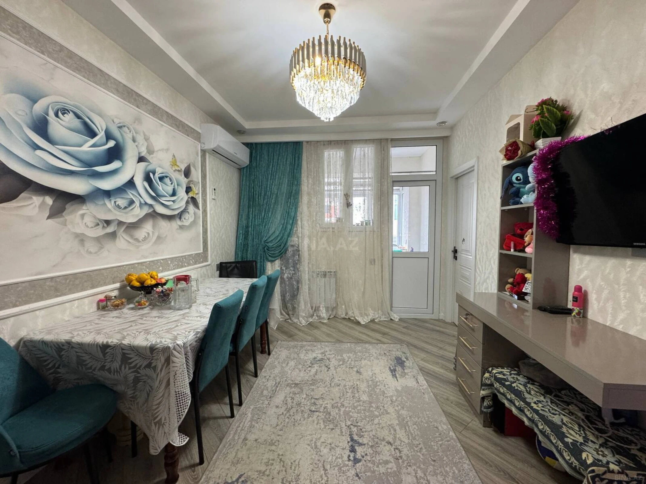 Satılır 3 otaqlı mənzil 55 m²