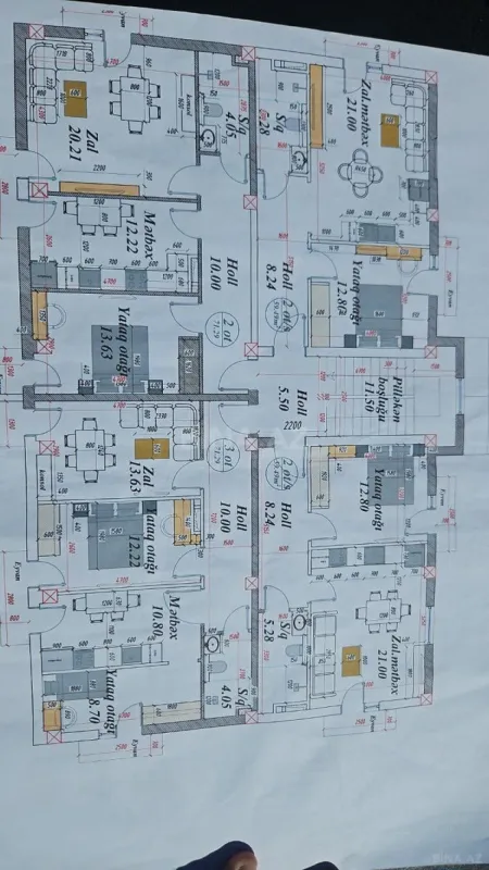 Satılır 3 otaqlı mənzil 71 m²