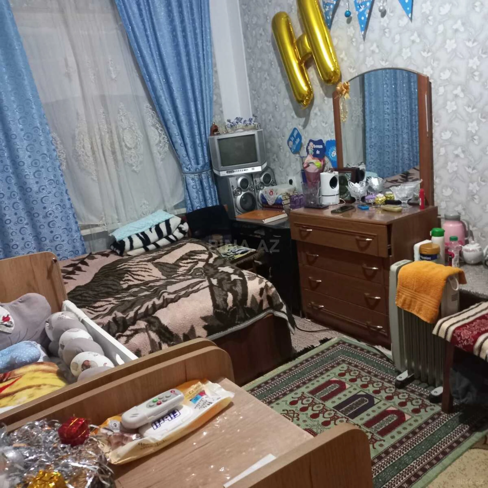 Satılır 4 otaqlı mənzil 95 m²