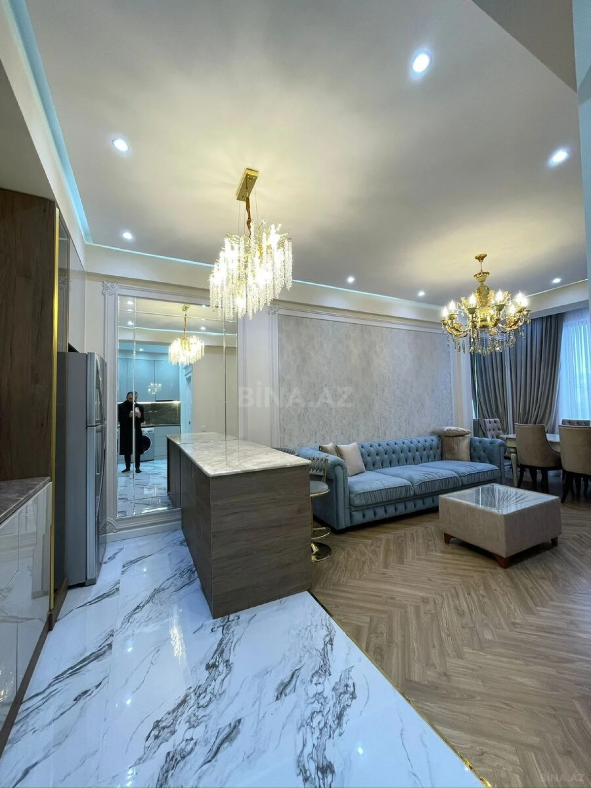 Satılır 2 otaqlı mənzil 66 m²