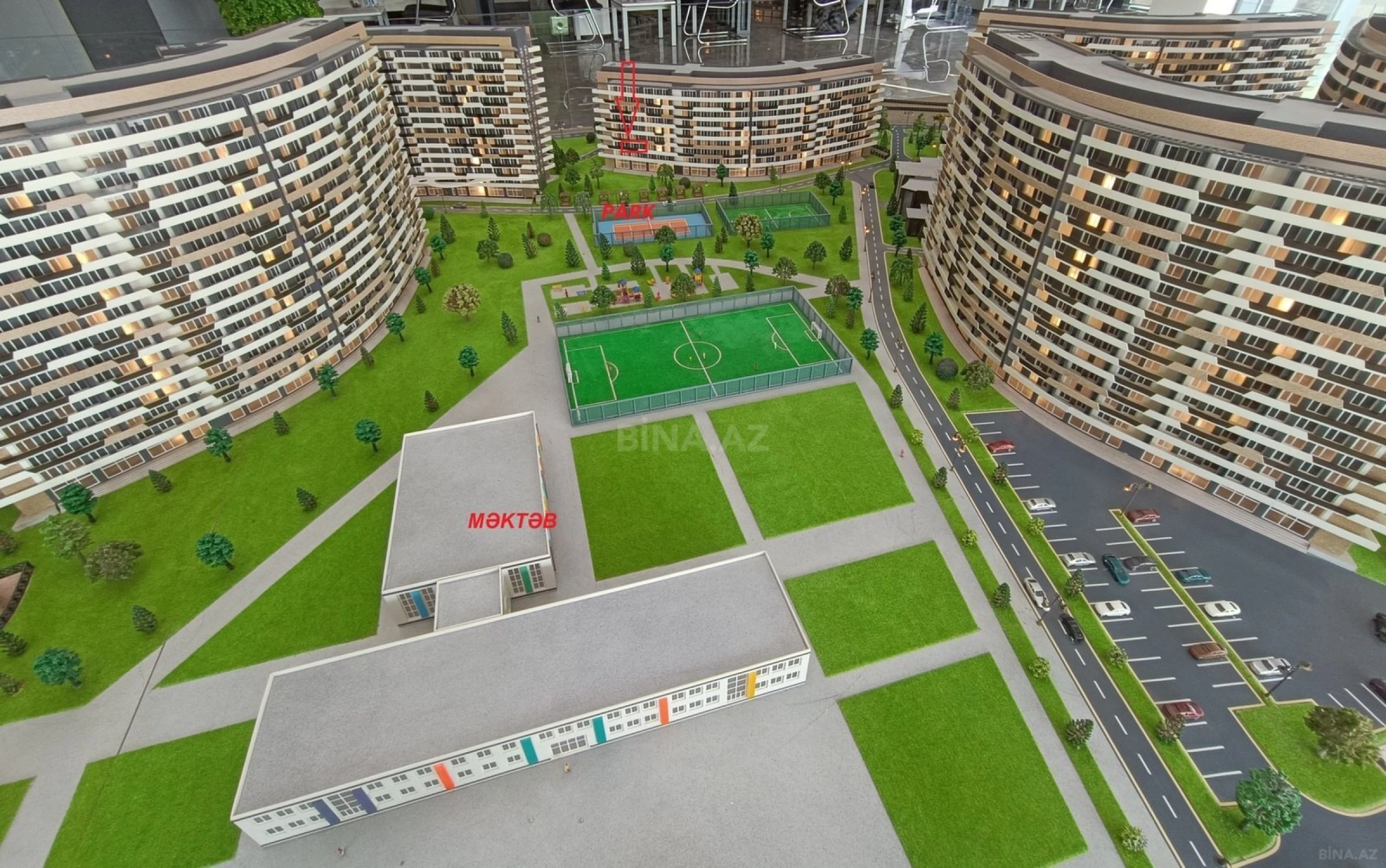 Satılır 3 otaqlı mənzil 112.4 m²