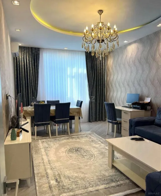 Satılır 2 otaqlı mənzil 74 m²