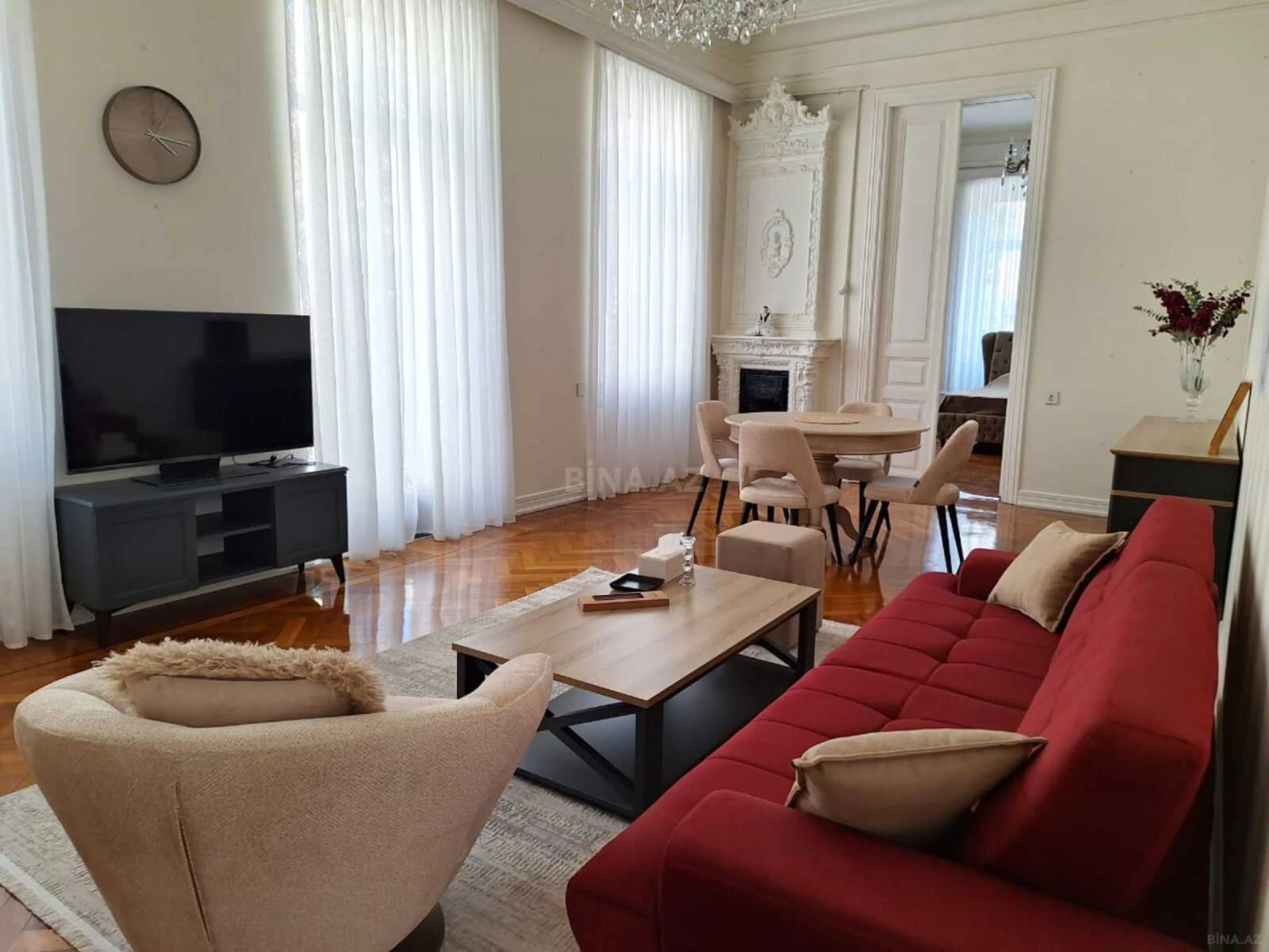 Kirayə verilir 2 otaqlı mənzil 75 m²