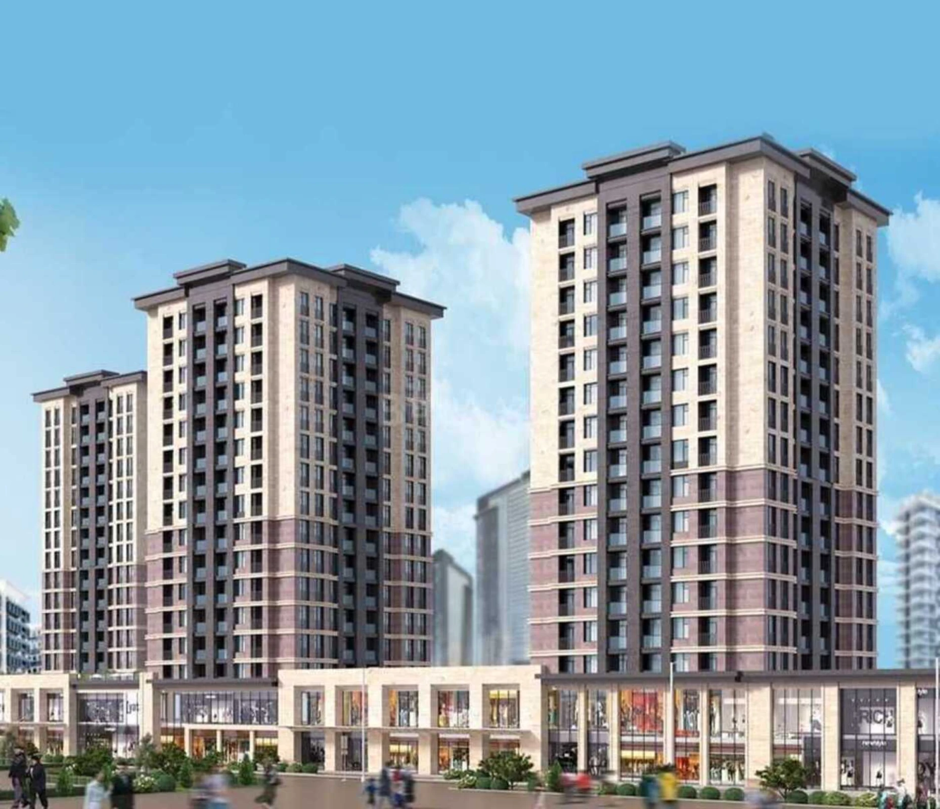 Satılır 2 otaqlı mənzil 65 m²