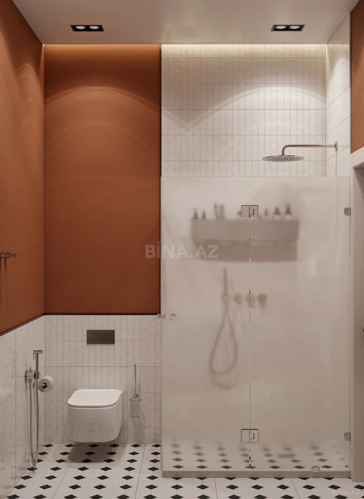 Satılır 1 otaqlı mənzil 57.5 m²