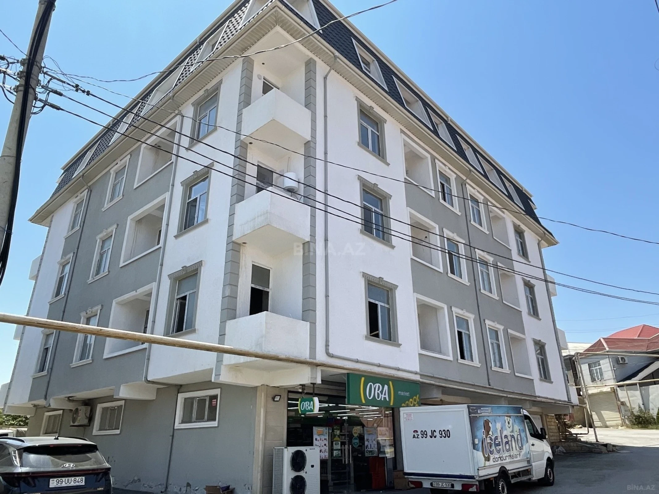 Satılır 2 otaqlı mənzil 49 m²