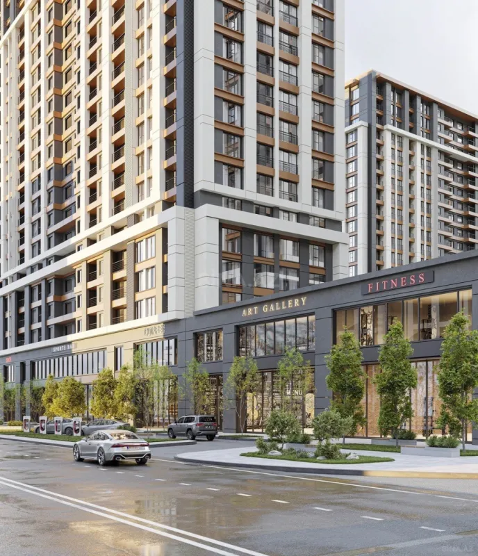 Kirayə verilir 2 otaqlı mənzil 67 m²