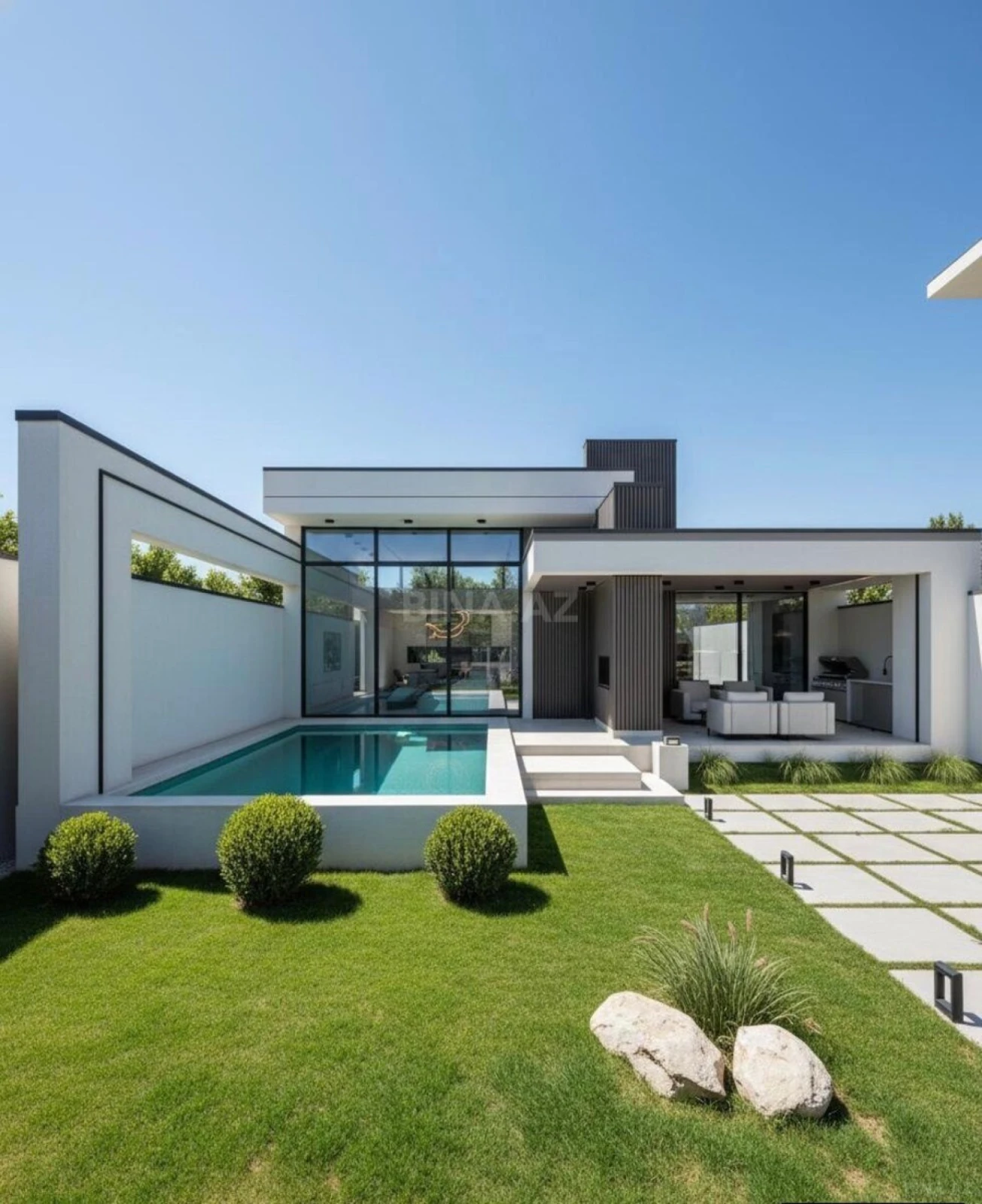 Kirayə verilir 4 otaqlı həyət evi 240 m²