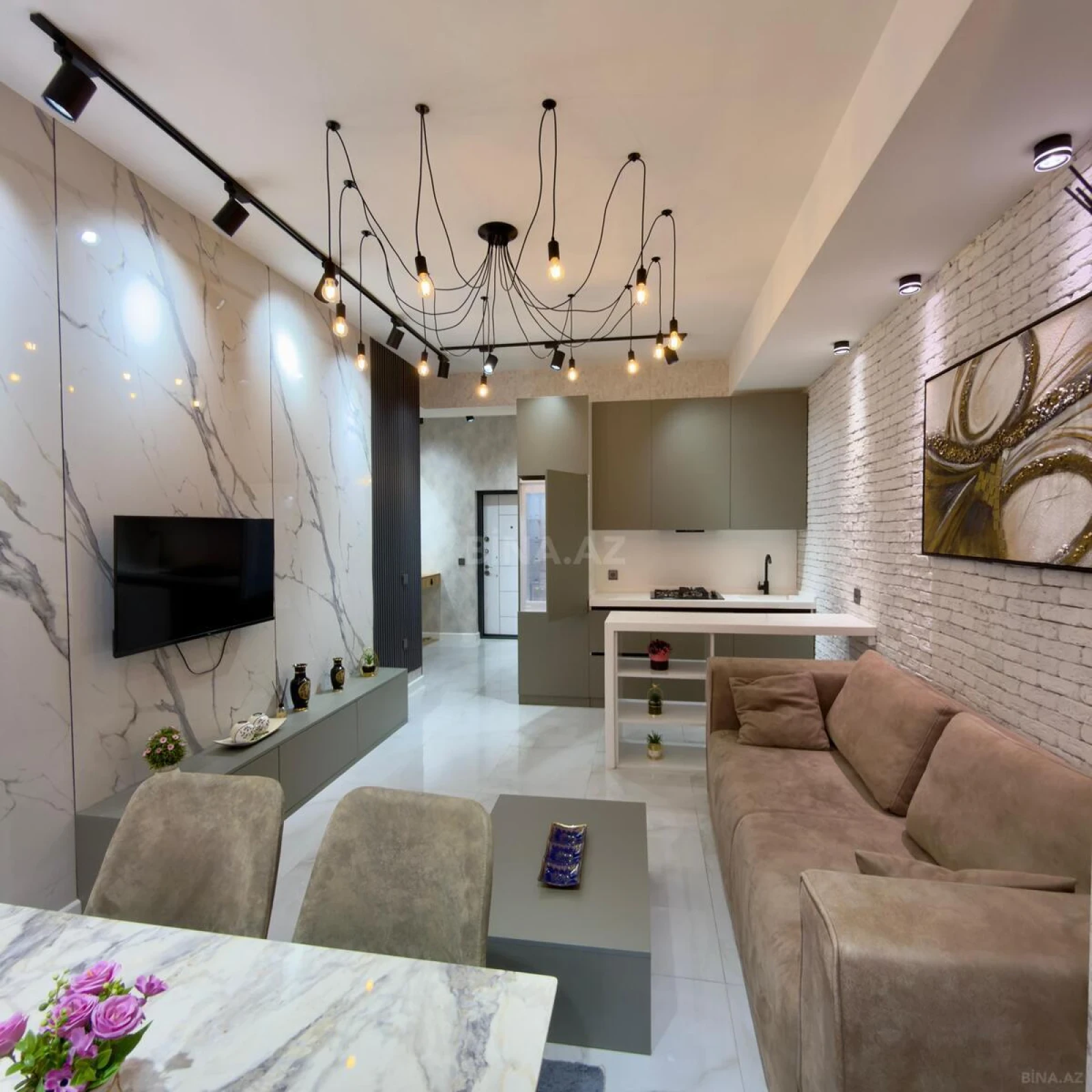 Satılır 2 otaqlı mənzil 54 m²