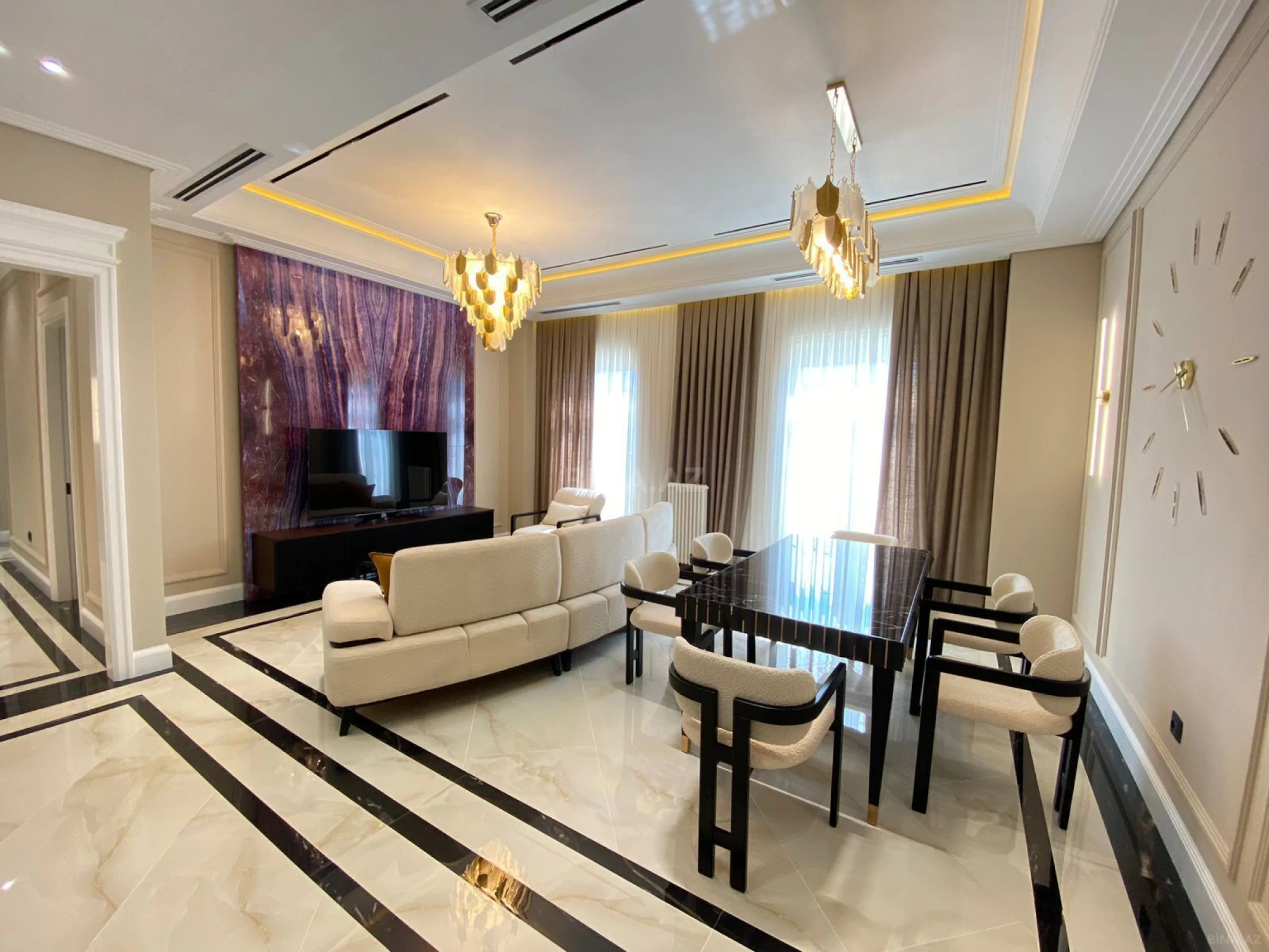 Kirayə verilir 3 otaqlı mənzil 132 m²