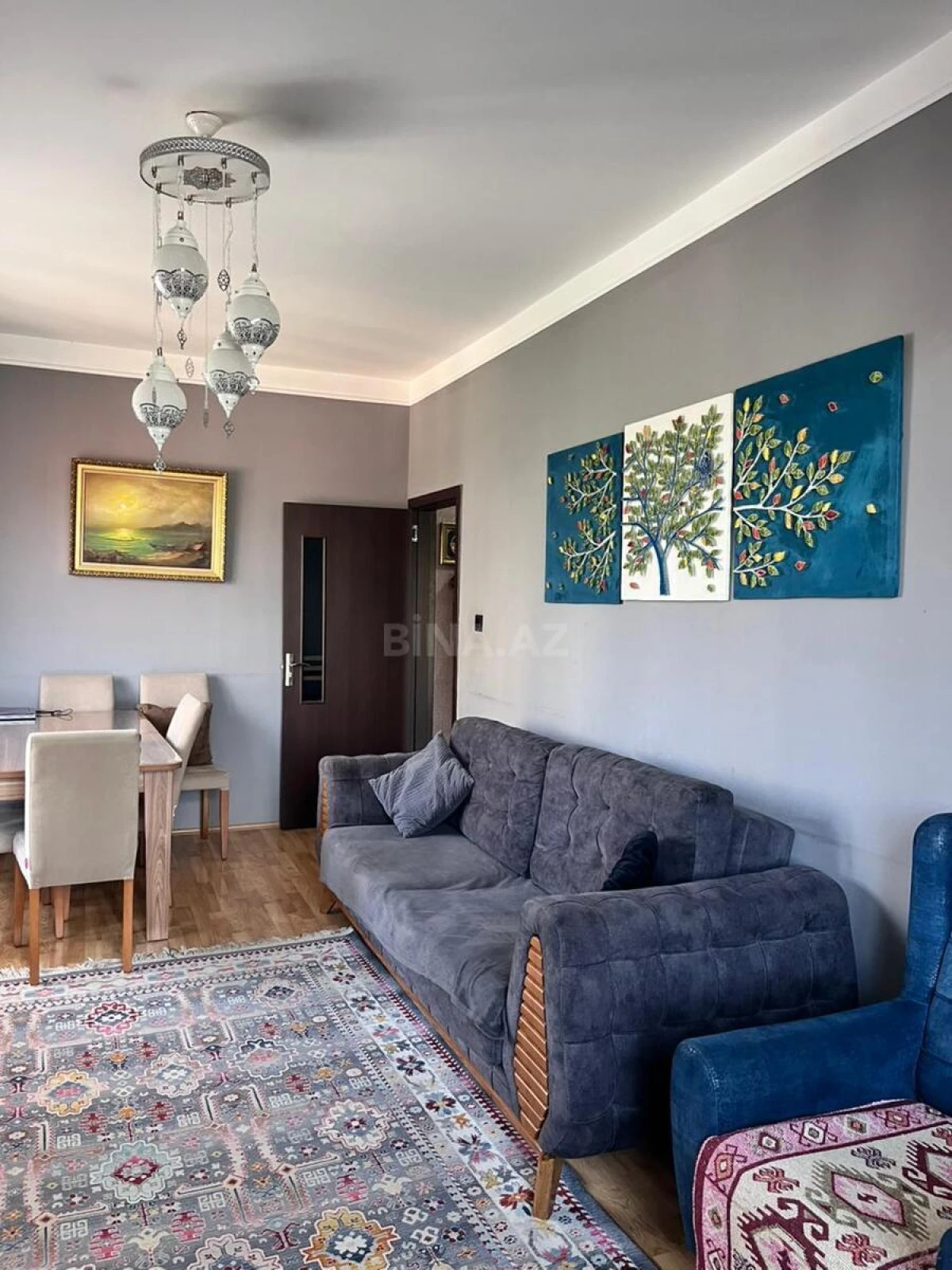 Satılır 4 otaqlı mənzil 100 m²