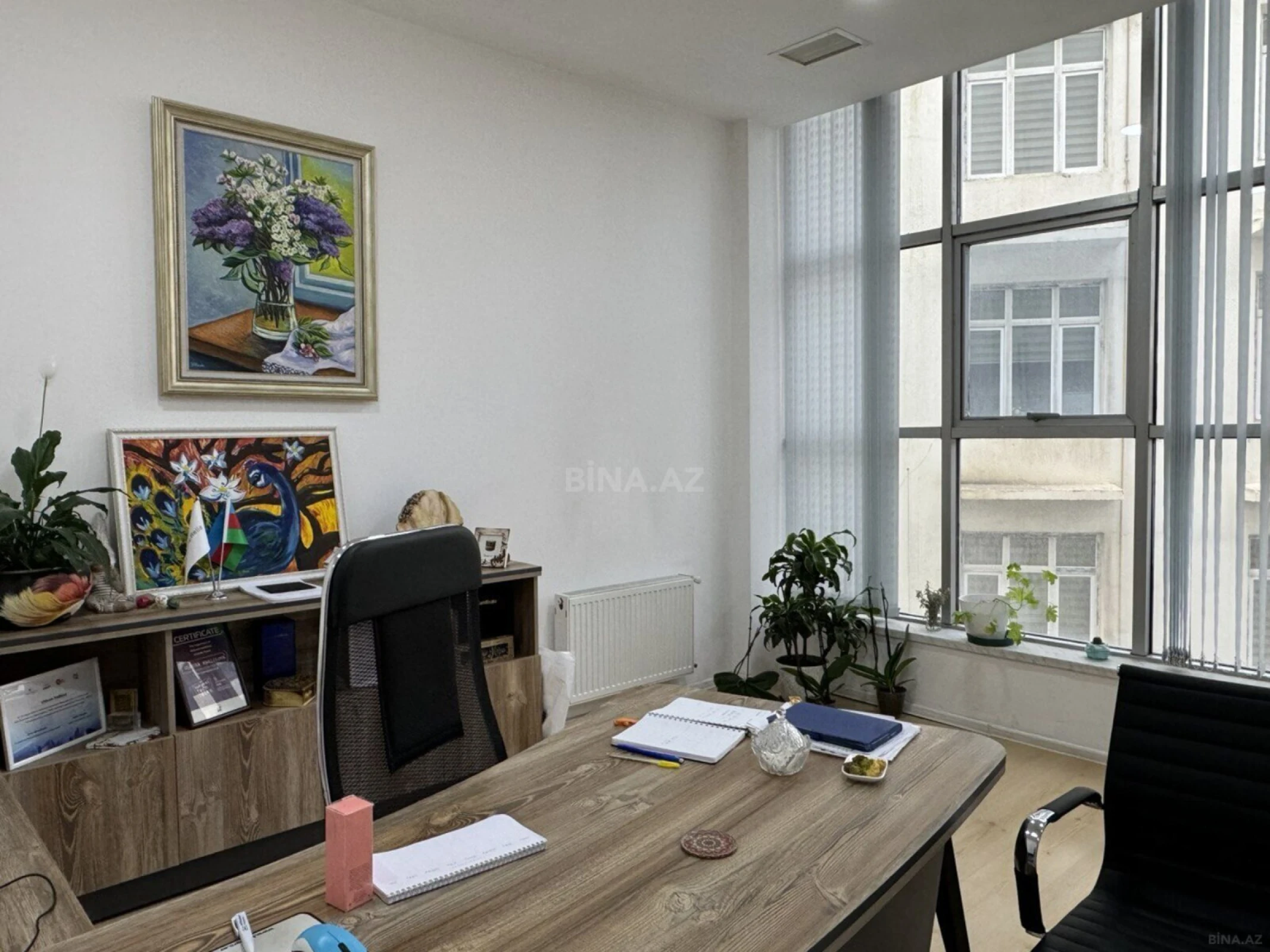 Kirayə verilir 1 otaqlı ofis 38 m²