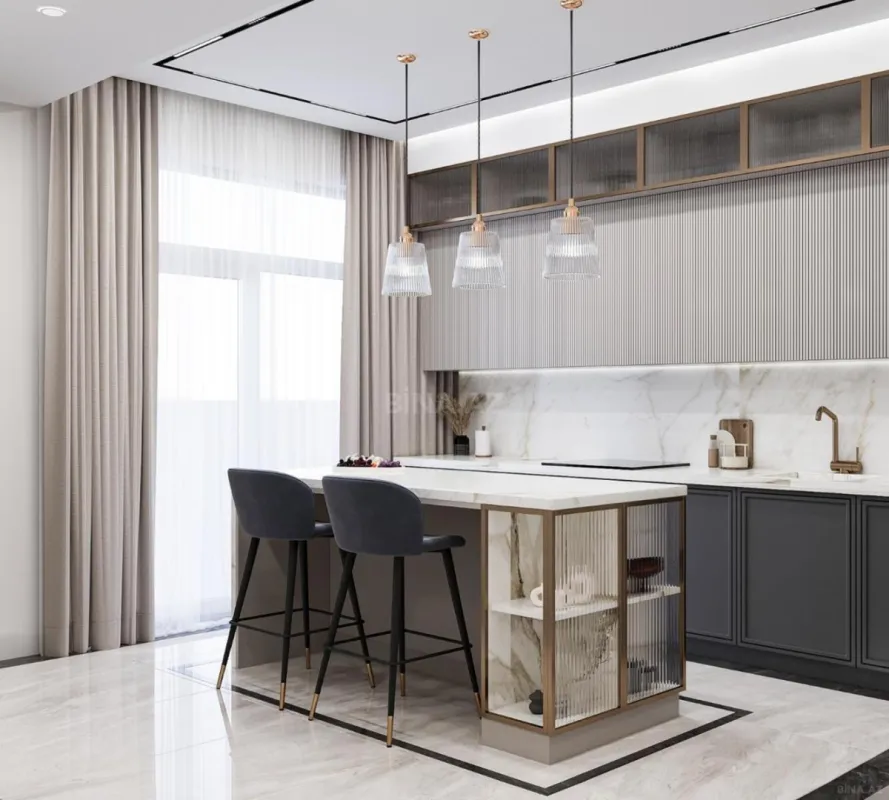 Satılır 4 otaqlı mənzil 187 m²