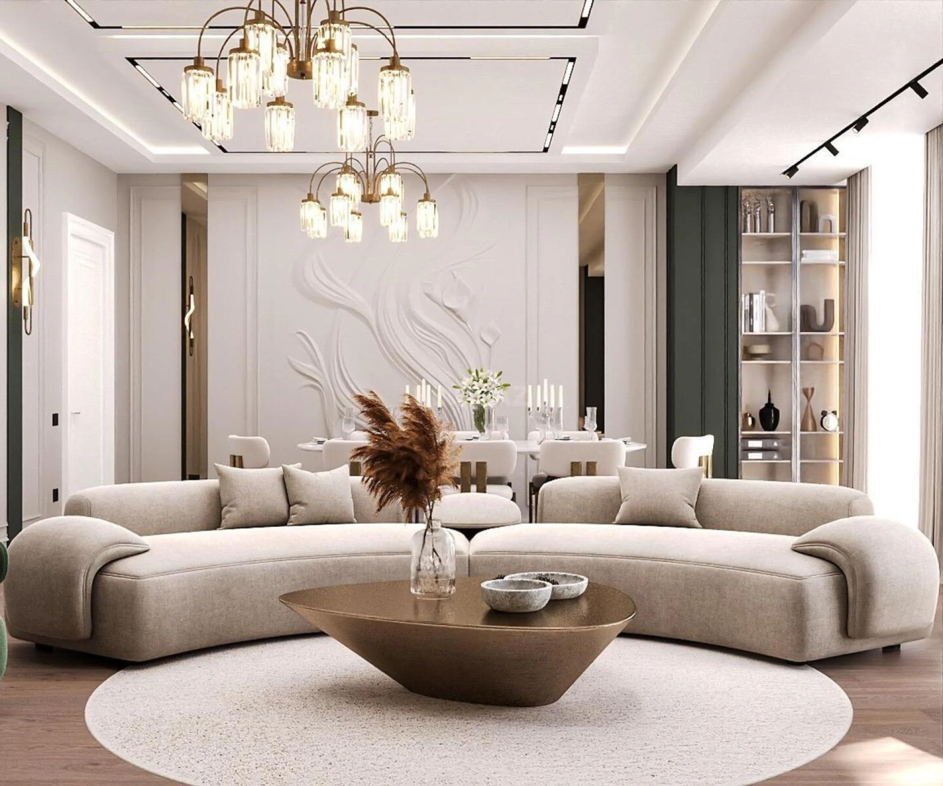 Satılır 4 otaqlı mənzil 187 m²