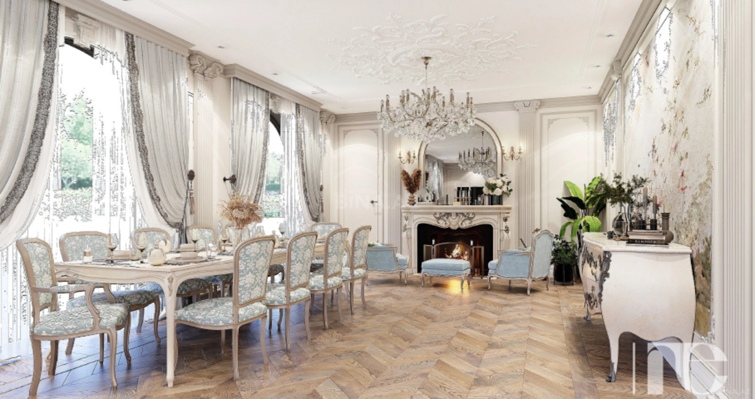 Satılır 4 otaqlı mənzil 321 m²