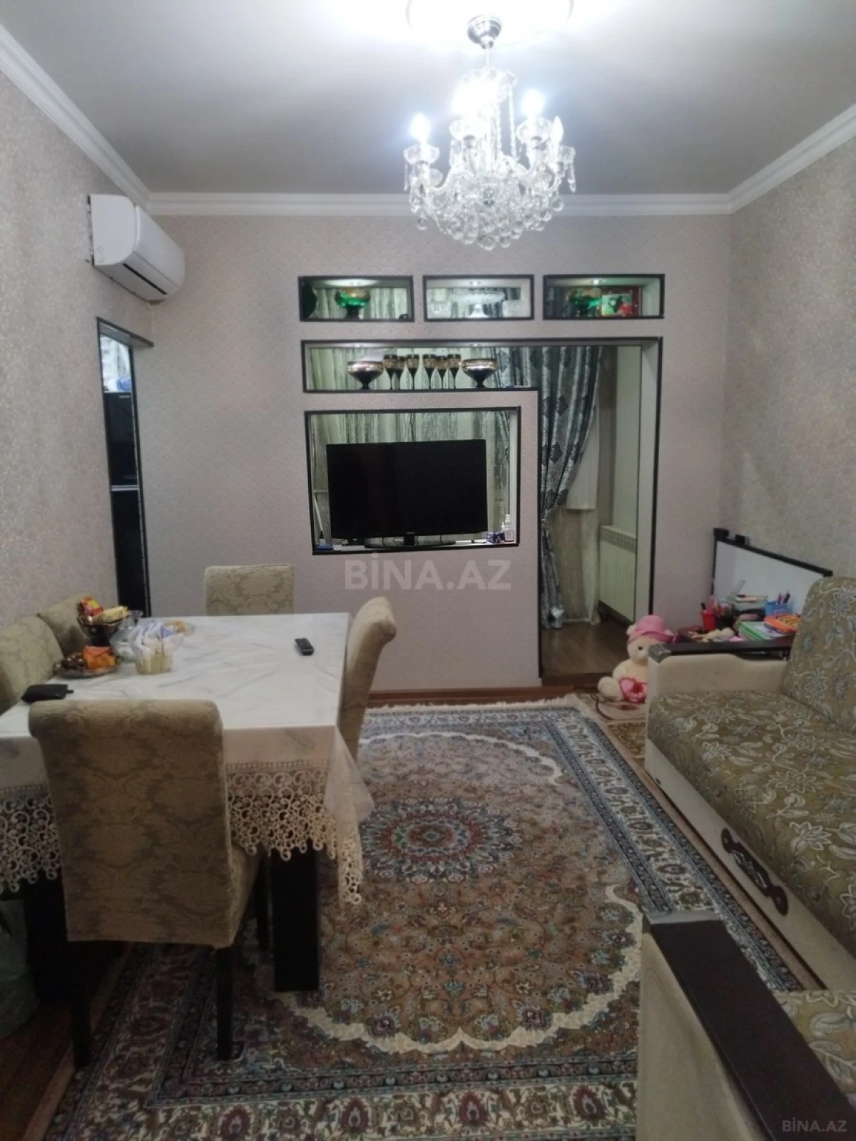 Satılır 2 otaqlı mənzil 55 m²
