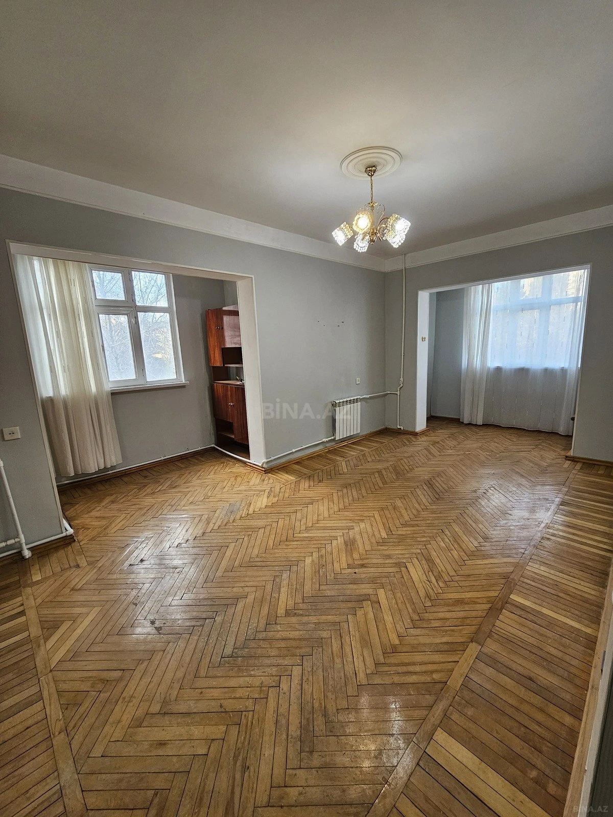 Satılır 1 otaqlı mənzil 55 m²