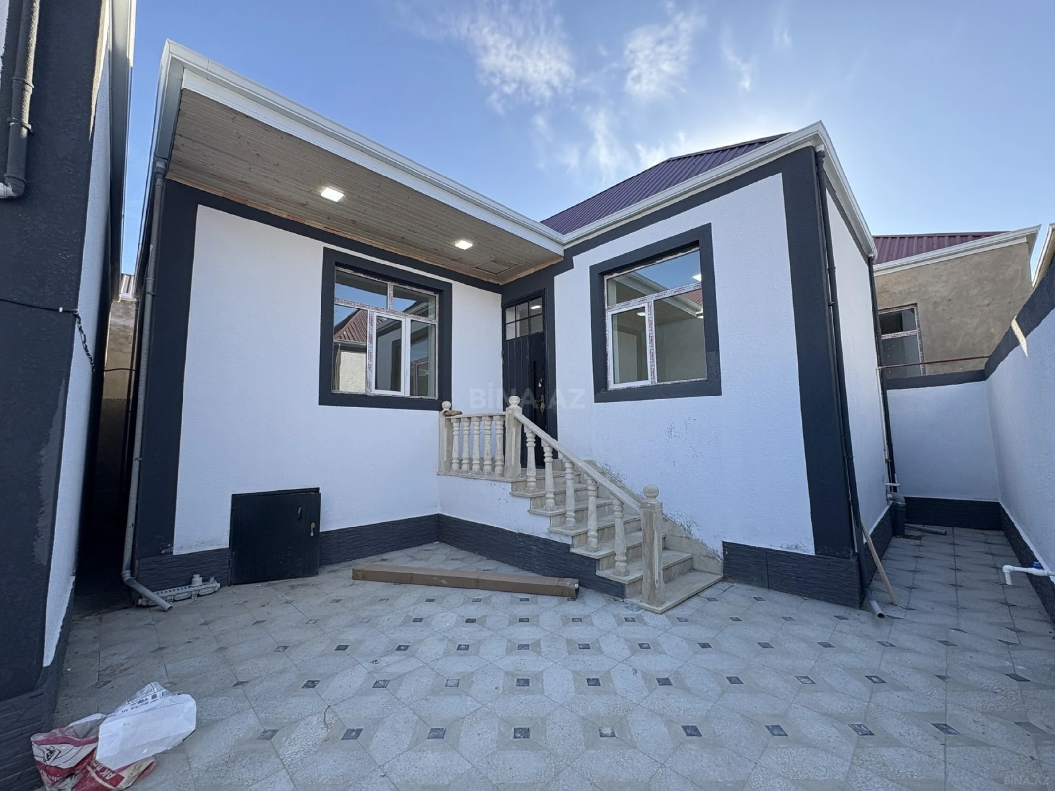 Satılır 2 otaqlı həyət evi 60 m²