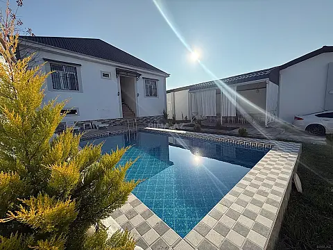 Kirayə verilir 4 otaqlı həyət evi 150 m² — Qəbələ 4 otaq 150.00 m²