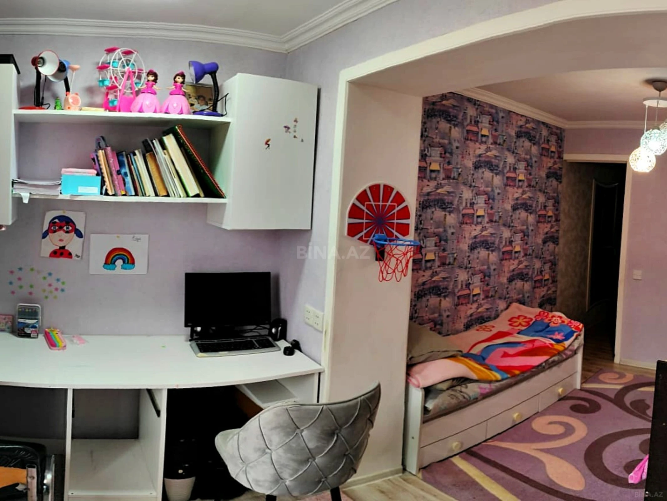 Satılır 4 otaqlı mənzil 96 m²
