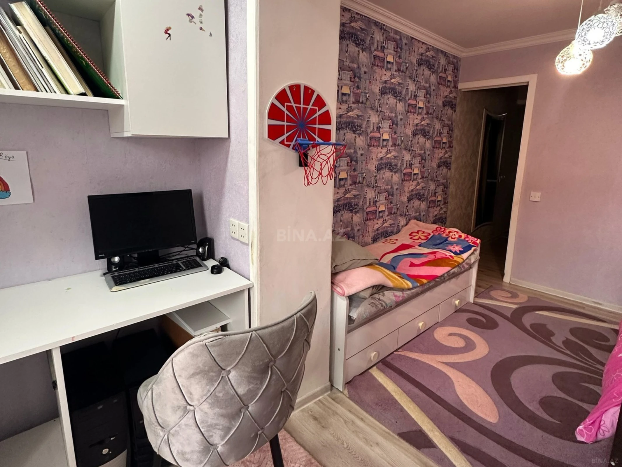 Satılır 4 otaqlı mənzil 96 m²