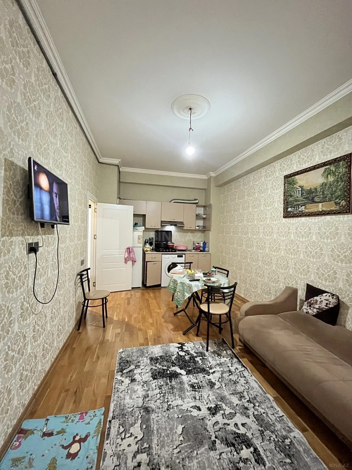 Satılır 2 otaqlı mənzil 44 m²