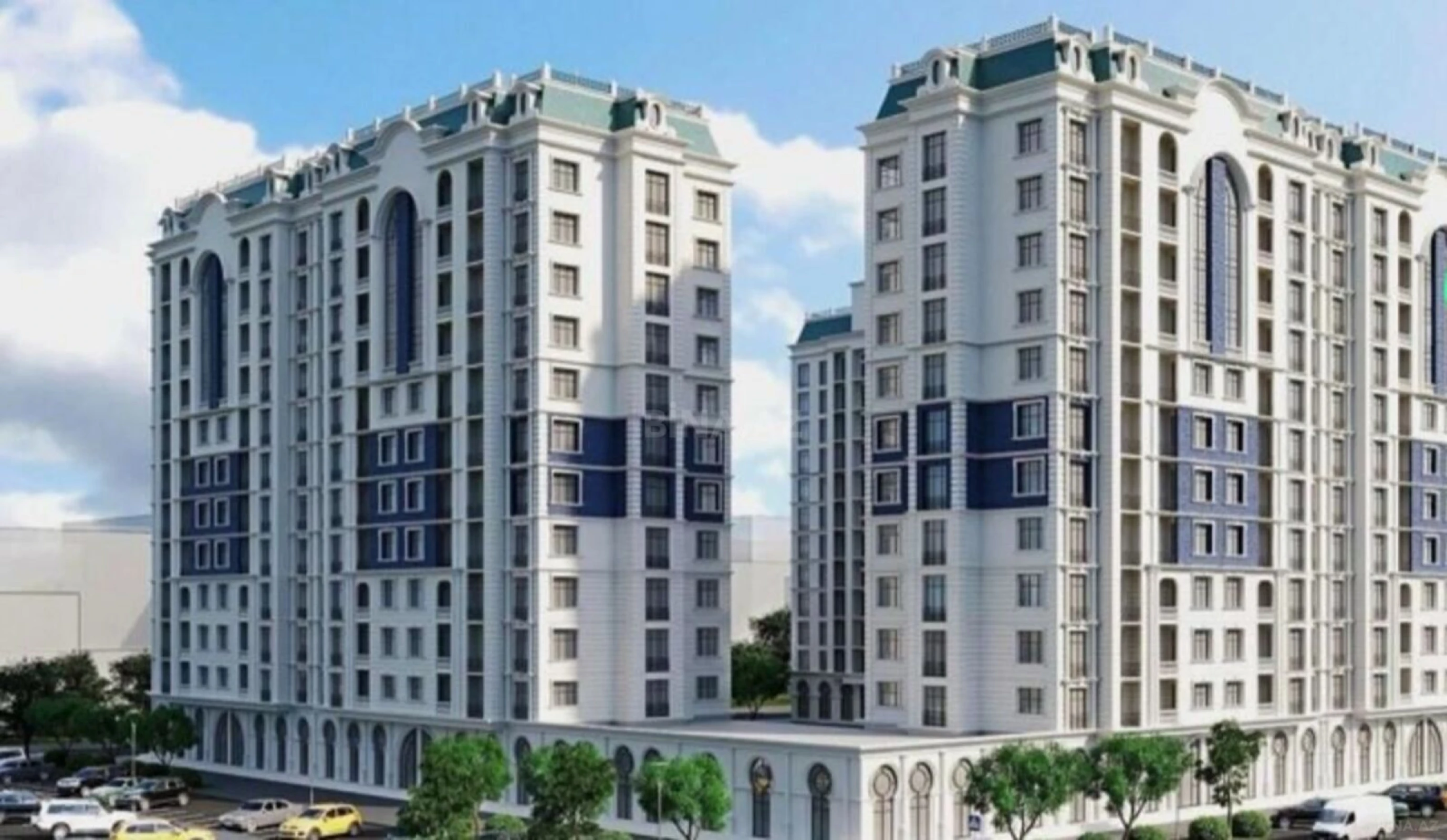 Satılır 2 otaqlı mənzil 83 m²