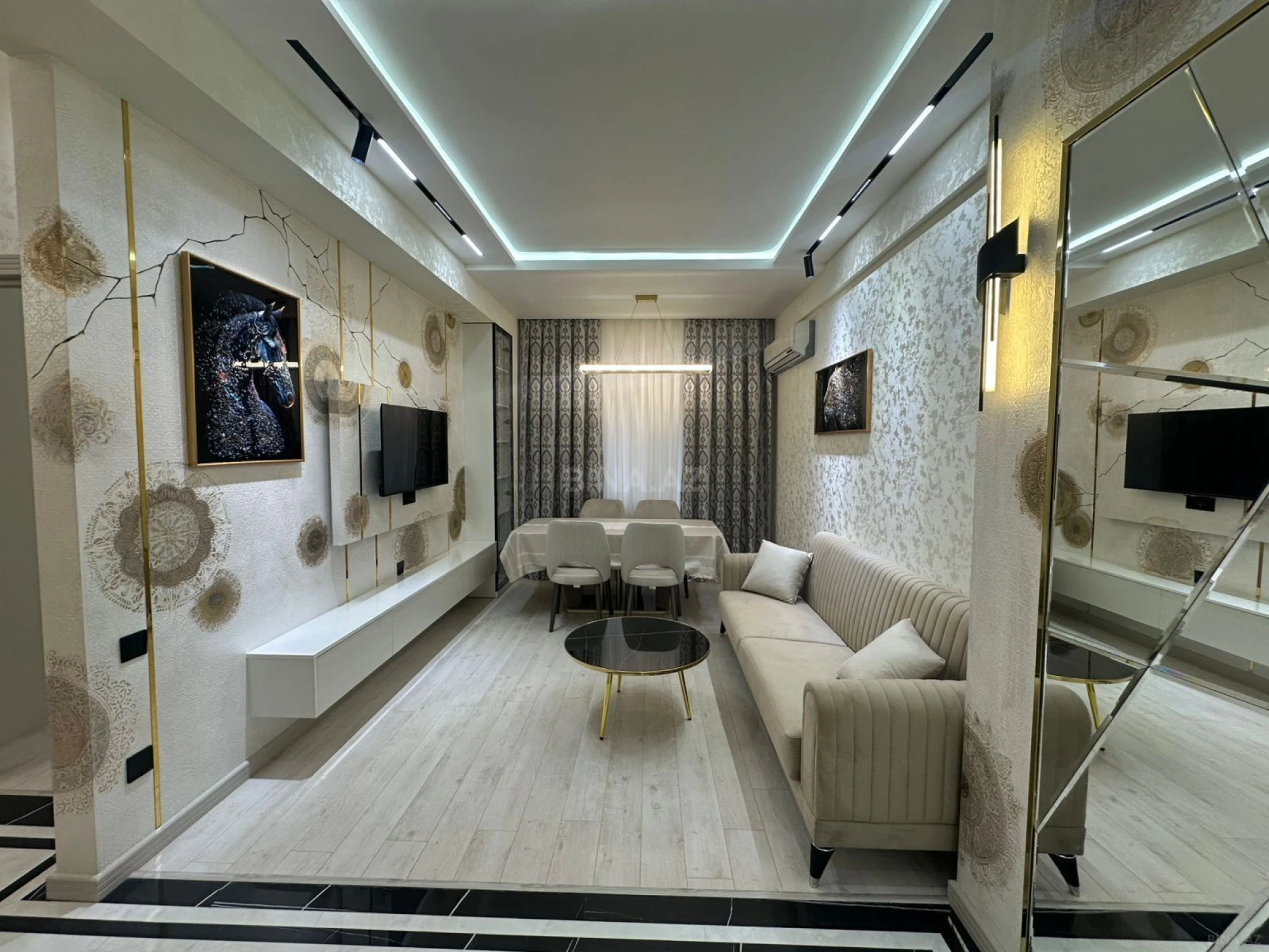 Kirayə verilir 2 otaqlı mənzil 65 m²