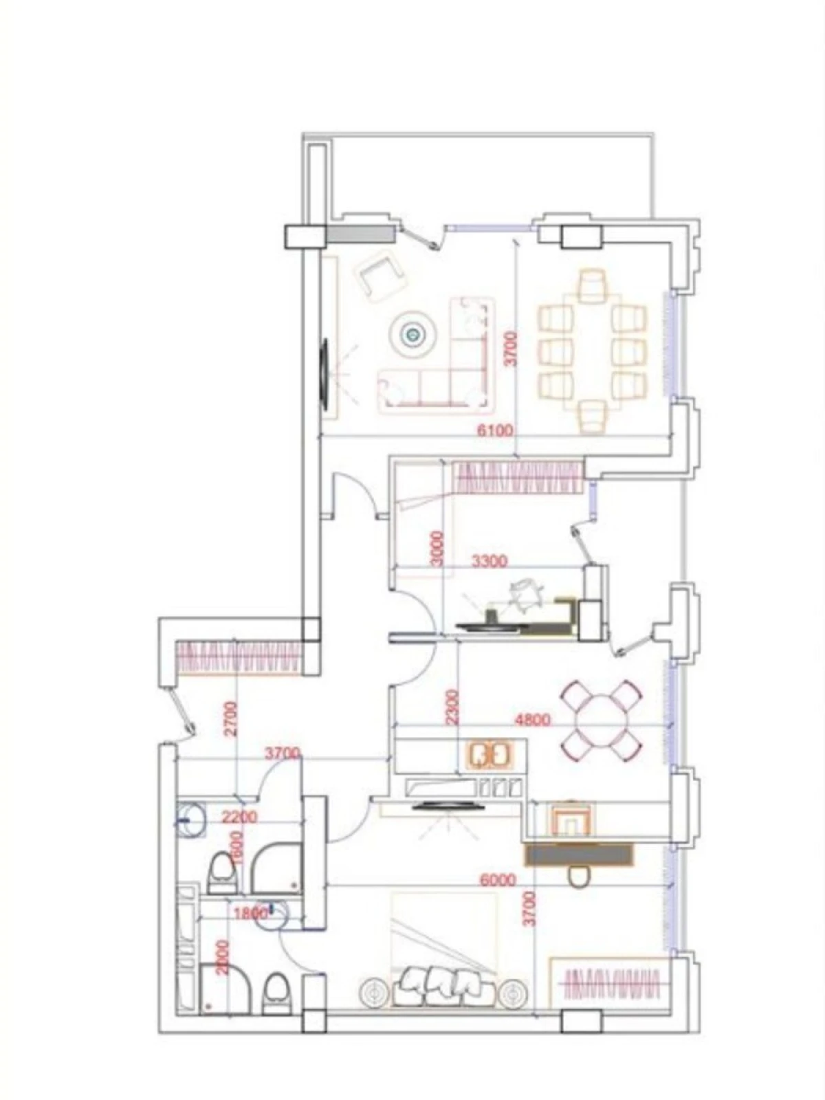 Satılır 3 otaqlı mənzil 120 m²