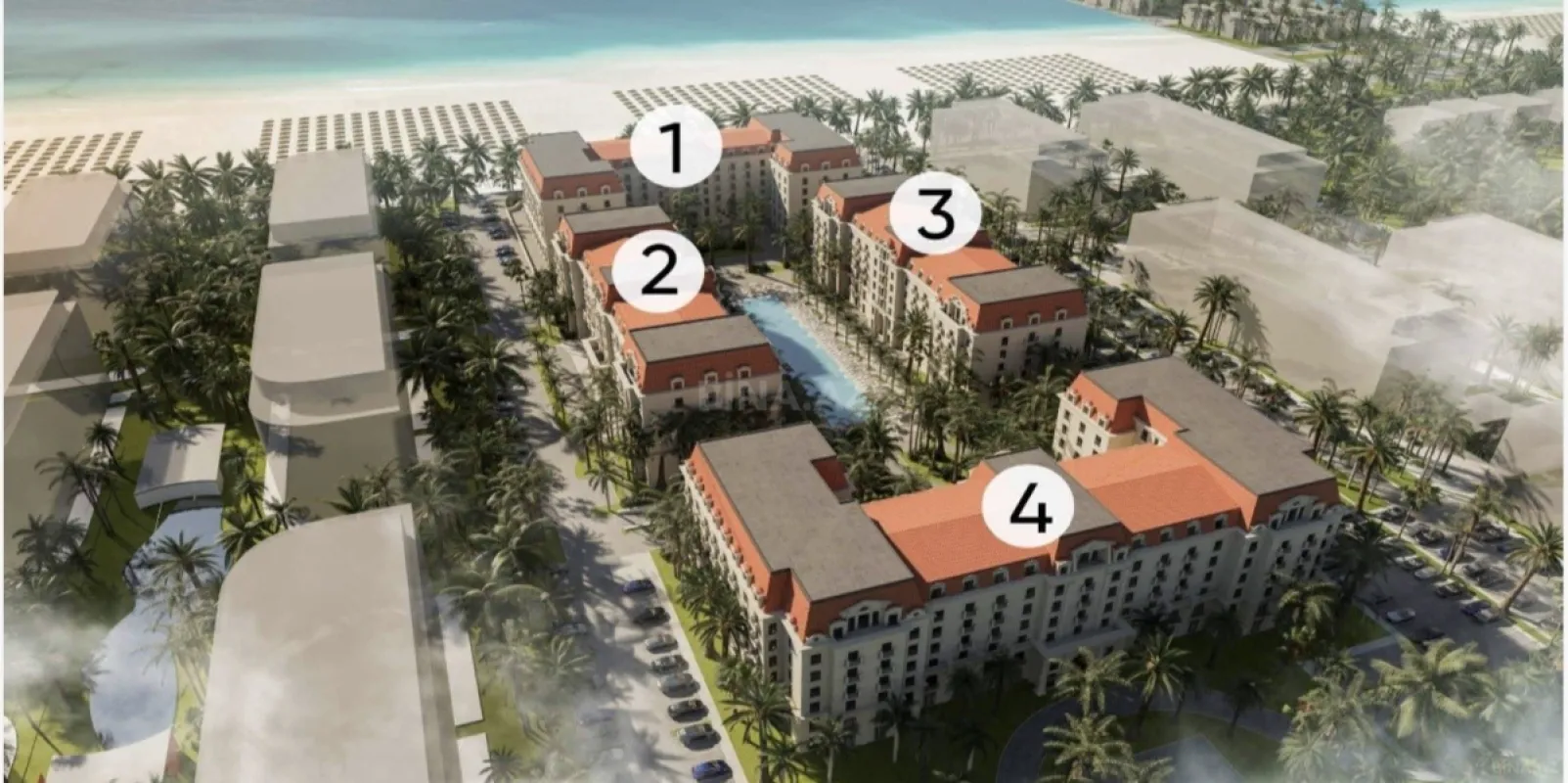 Satılır 1 otaqlı mənzil 52 m²