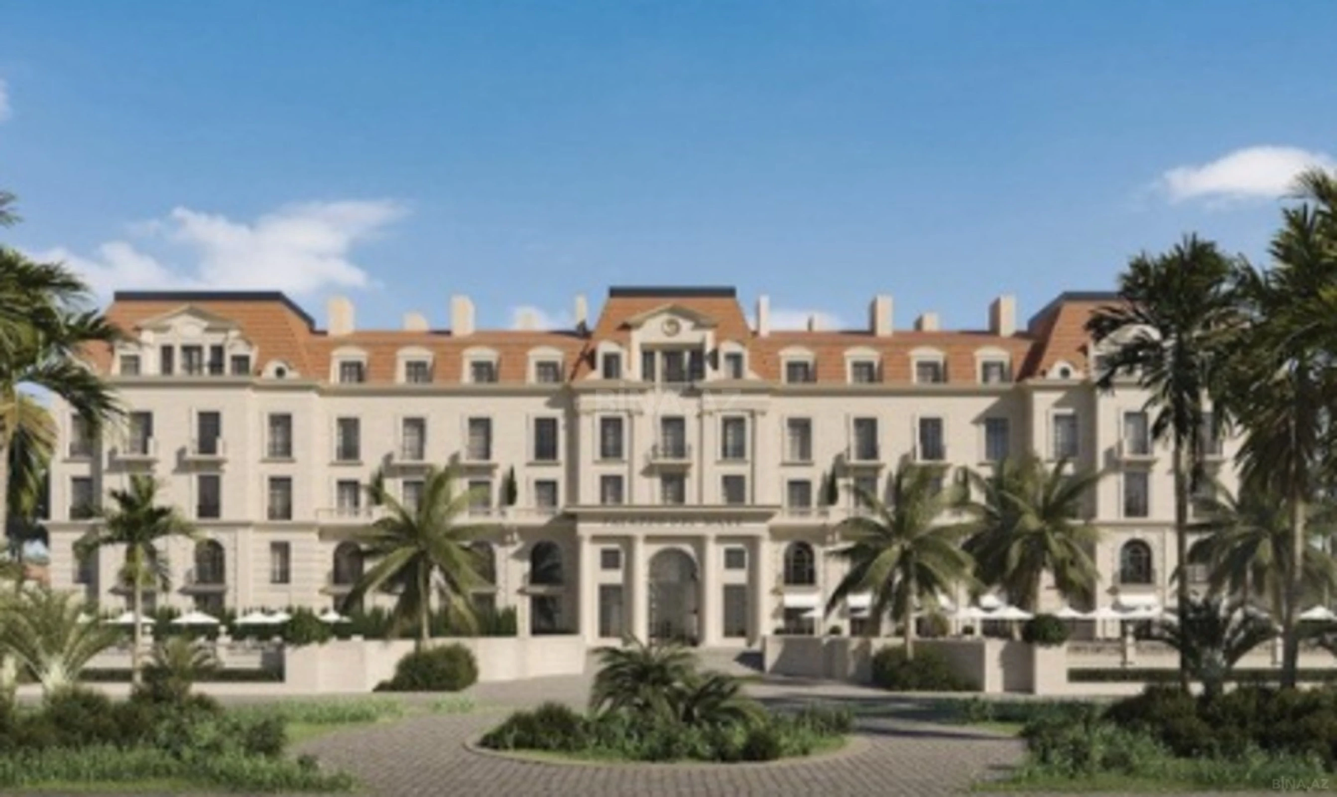 Satılır 1 otaqlı mənzil 52 m²